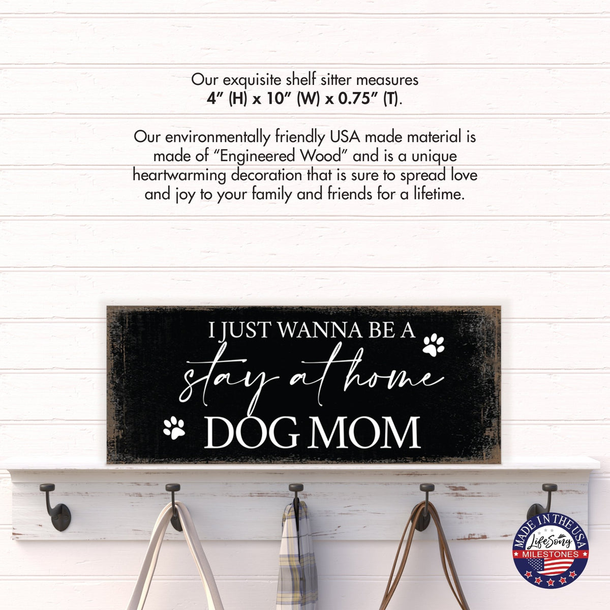 Pet Shelf Décor and Tabletop Signs Home Decor - LifeSong Milestones