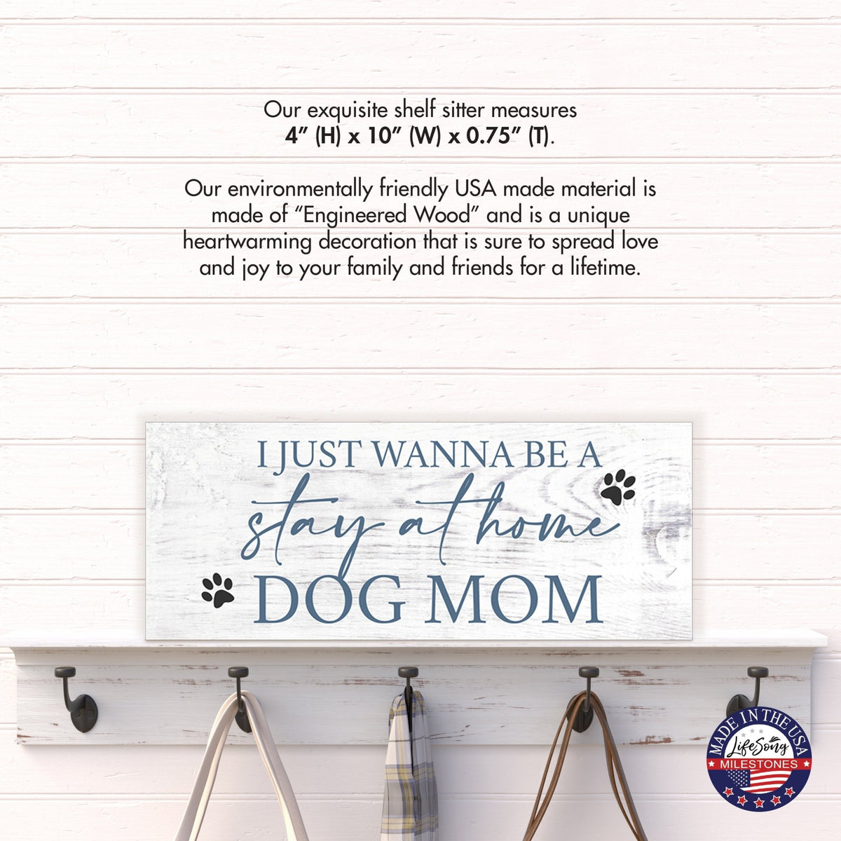 Pet Shelf Décor and Tabletop Signs Home Decor - LifeSong Milestones