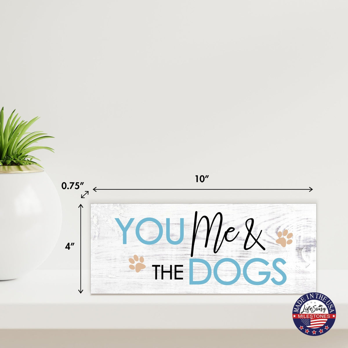 Pet Shelf Décor and Tabletop Signs Home Decor - LifeSong Milestones