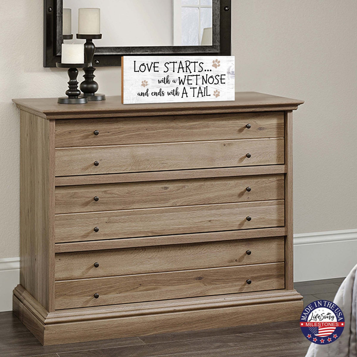 Pet Shelf Décor and Tabletop Signs Home Decor - LifeSong Milestones