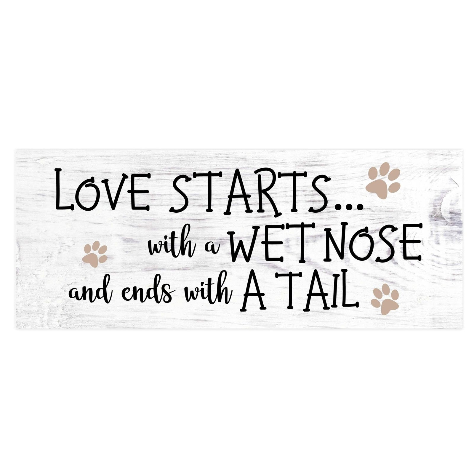 Pet Shelf Décor and Tabletop Signs Home Decor - LifeSong Milestones