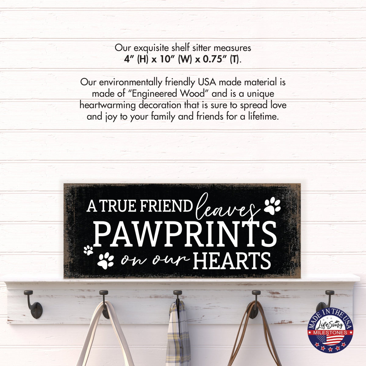 Pet Shelf Décor and Tabletop Signs Home Decor - LifeSong Milestones