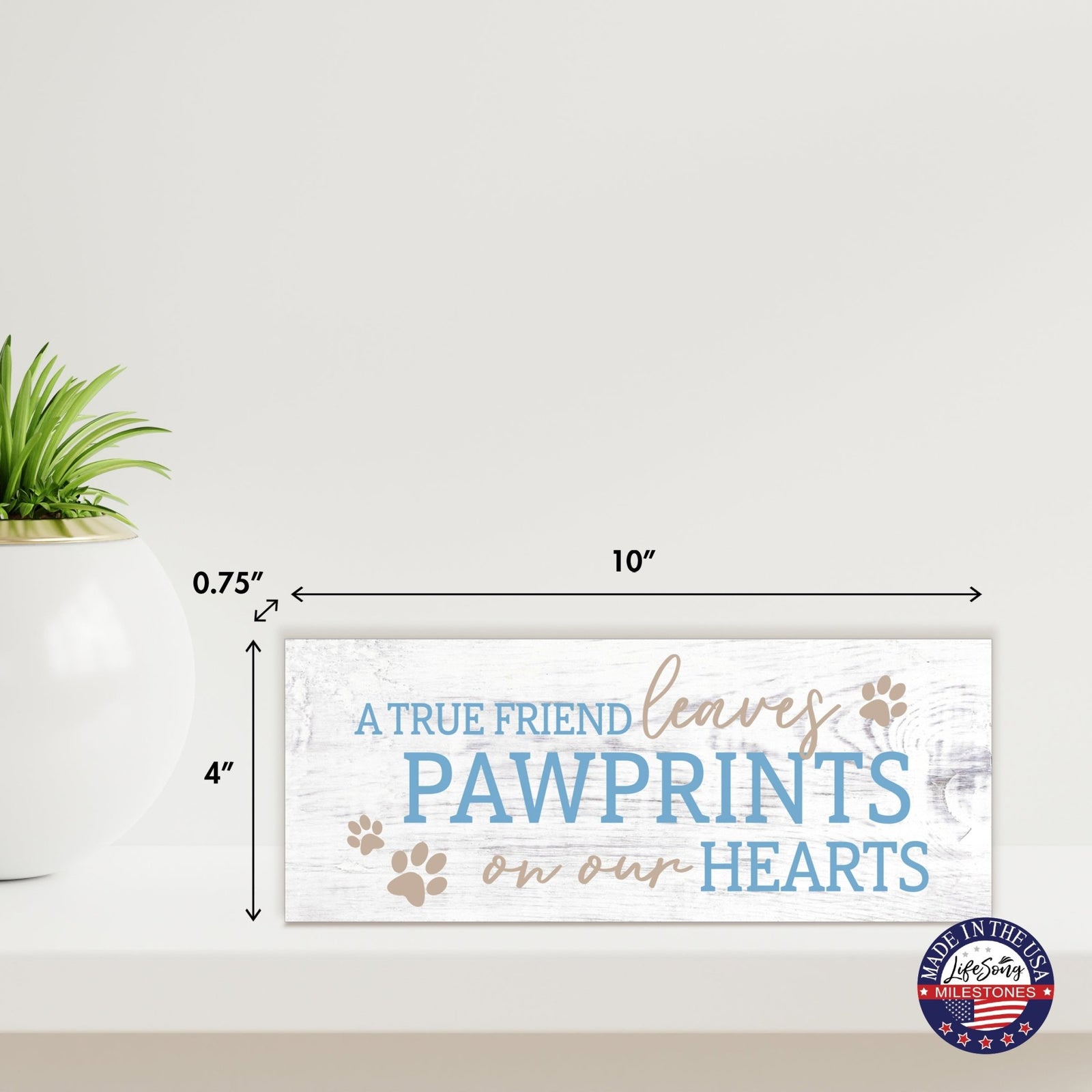 Pet Shelf Décor and Tabletop Signs Home Decor - LifeSong Milestones