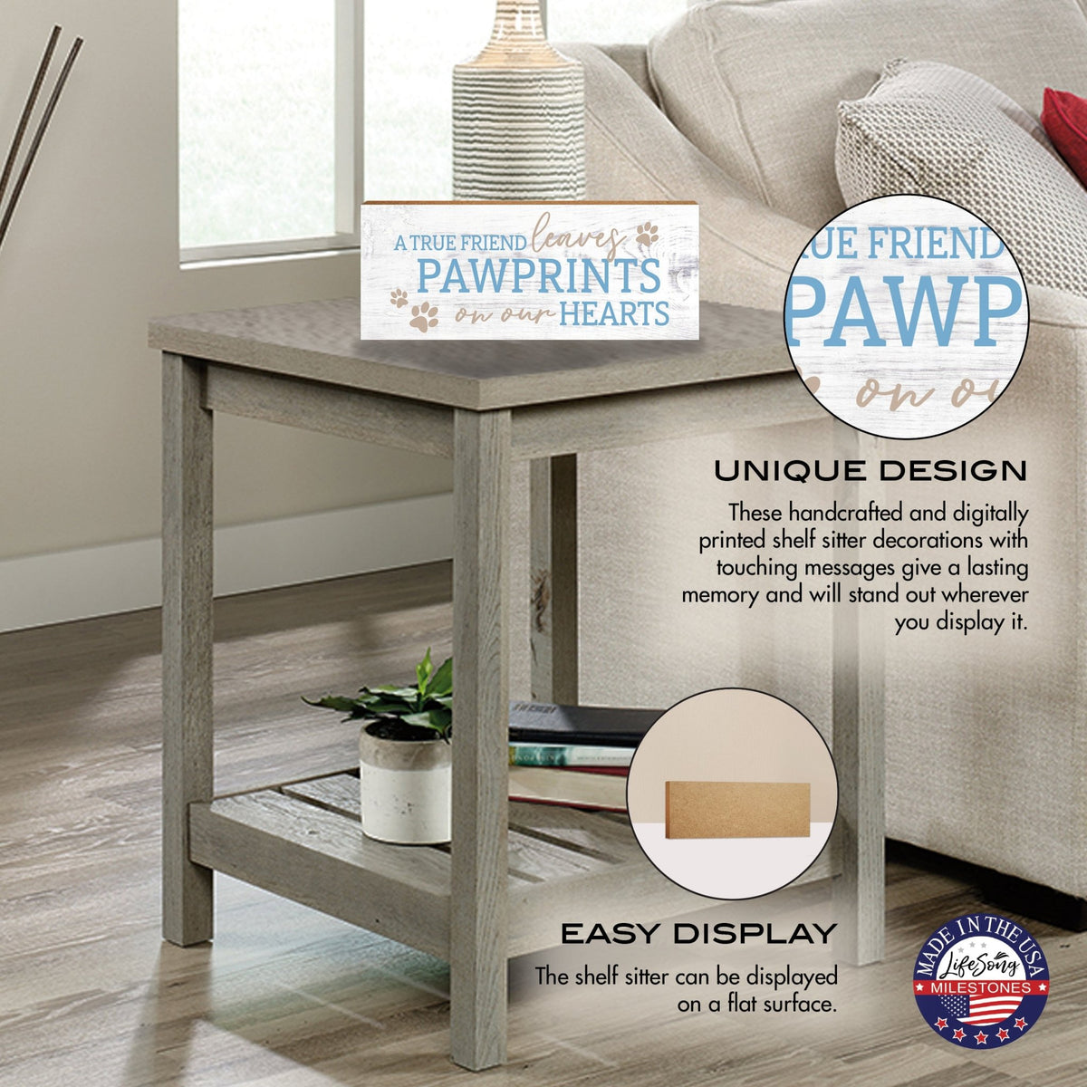 Pet Shelf Décor and Tabletop Signs Home Decor - LifeSong Milestones