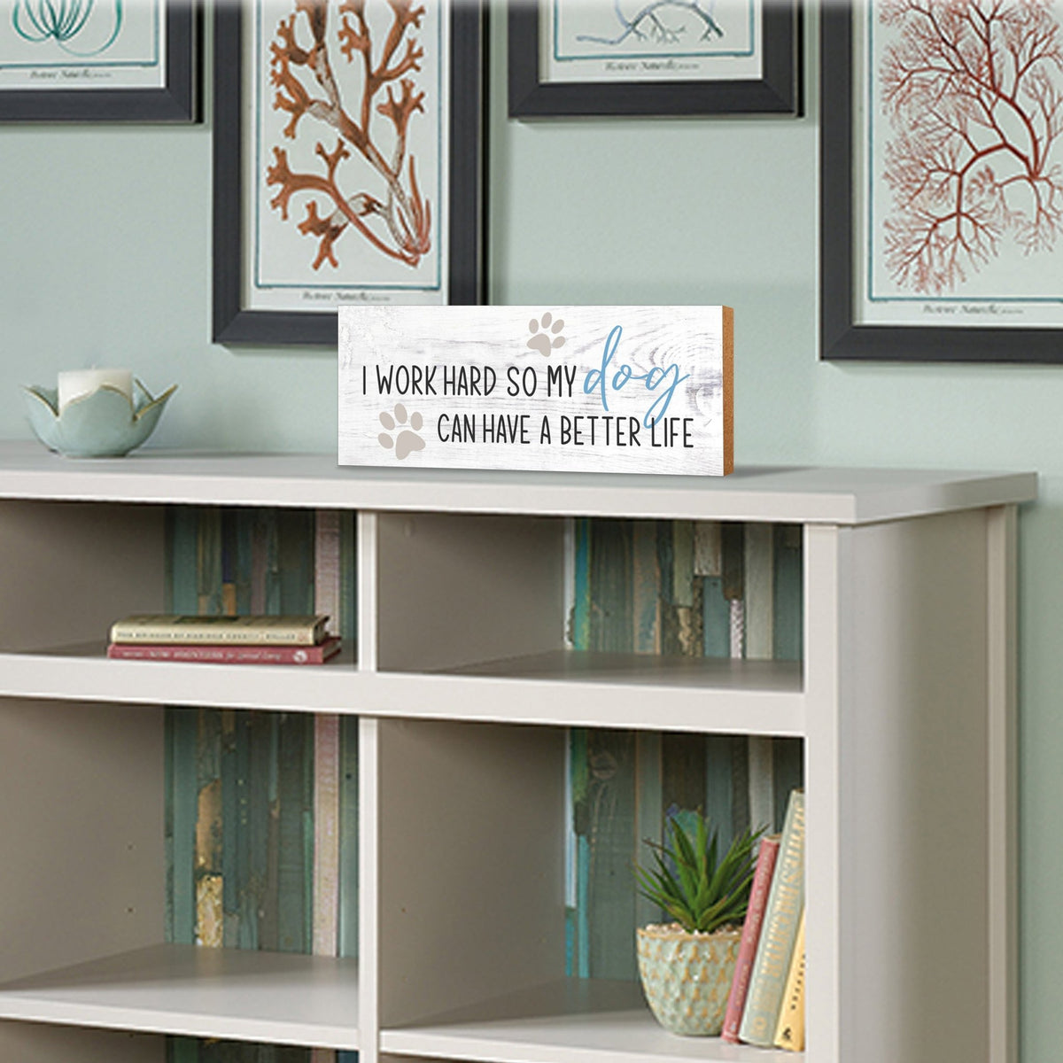 Pet Shelf Décor and Tabletop Signs Home Decor - LifeSong Milestones