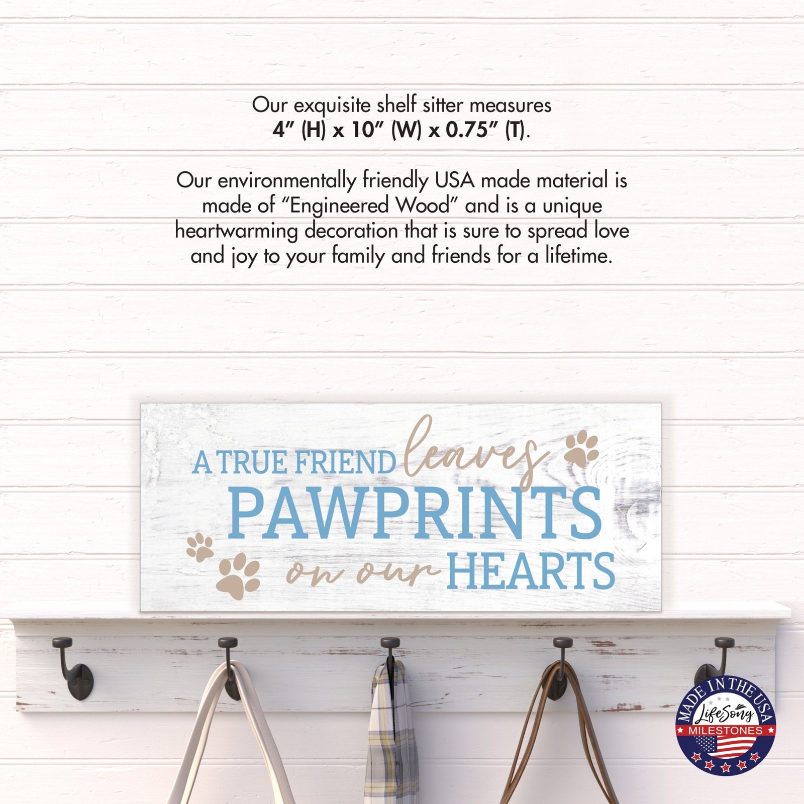 Pet Shelf Décor and Tabletop Signs Home Decor - LifeSong Milestones