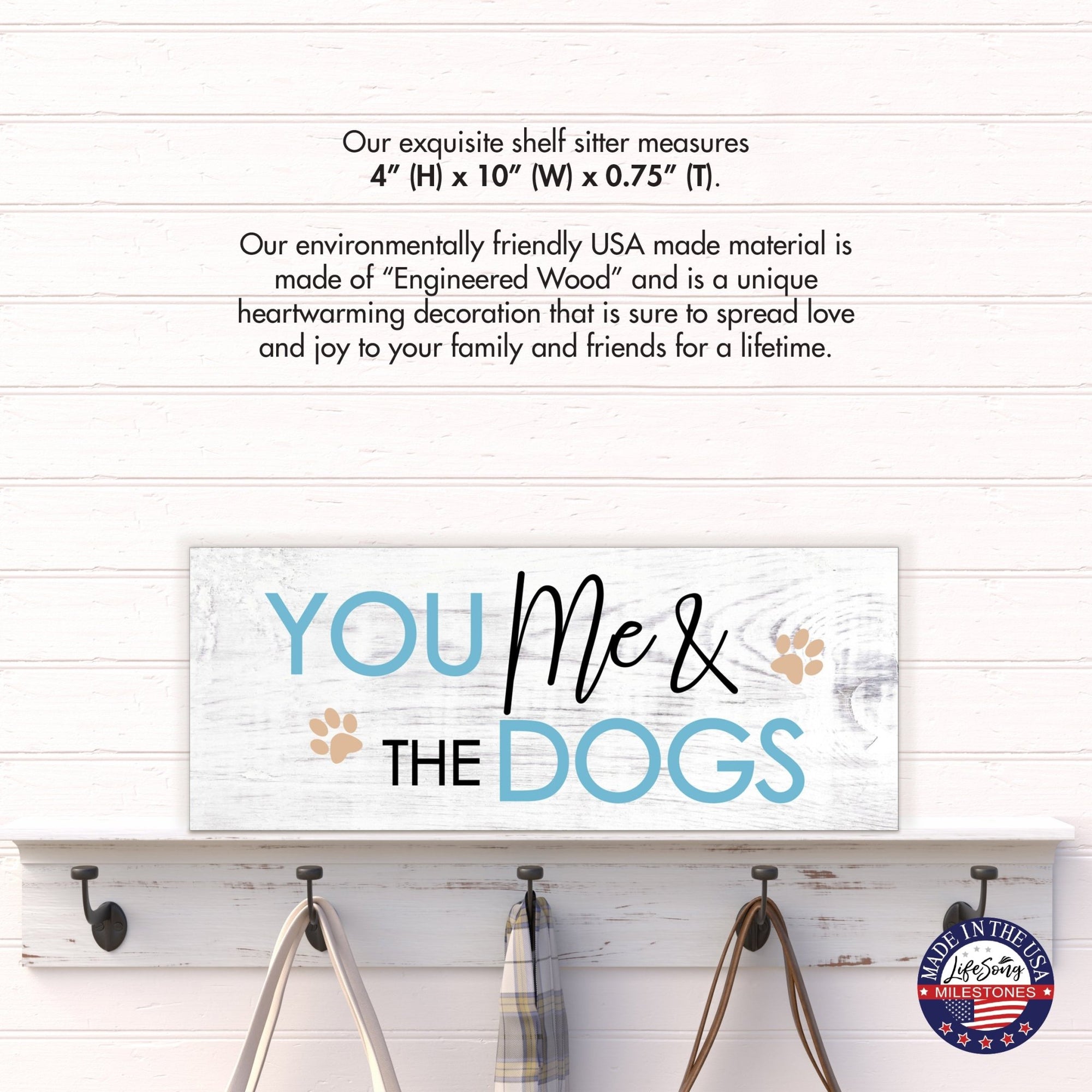 Pet Shelf Décor and Tabletop Signs Home Decor - LifeSong Milestones
