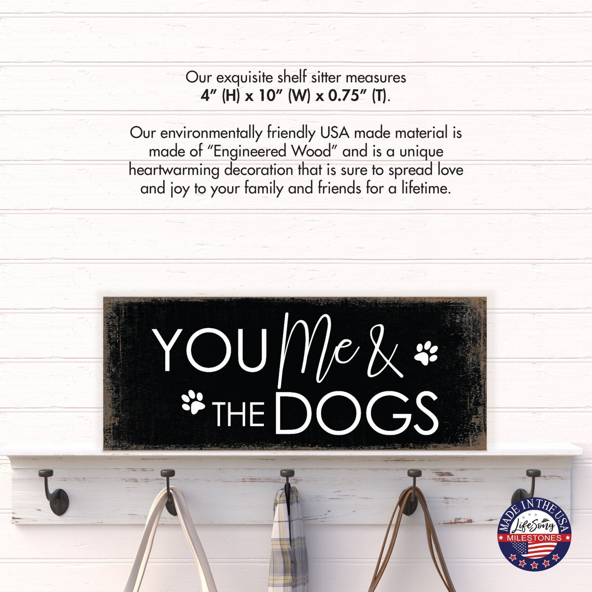 Pet Shelf Décor and Tabletop Signs Home Decor - LifeSong Milestones