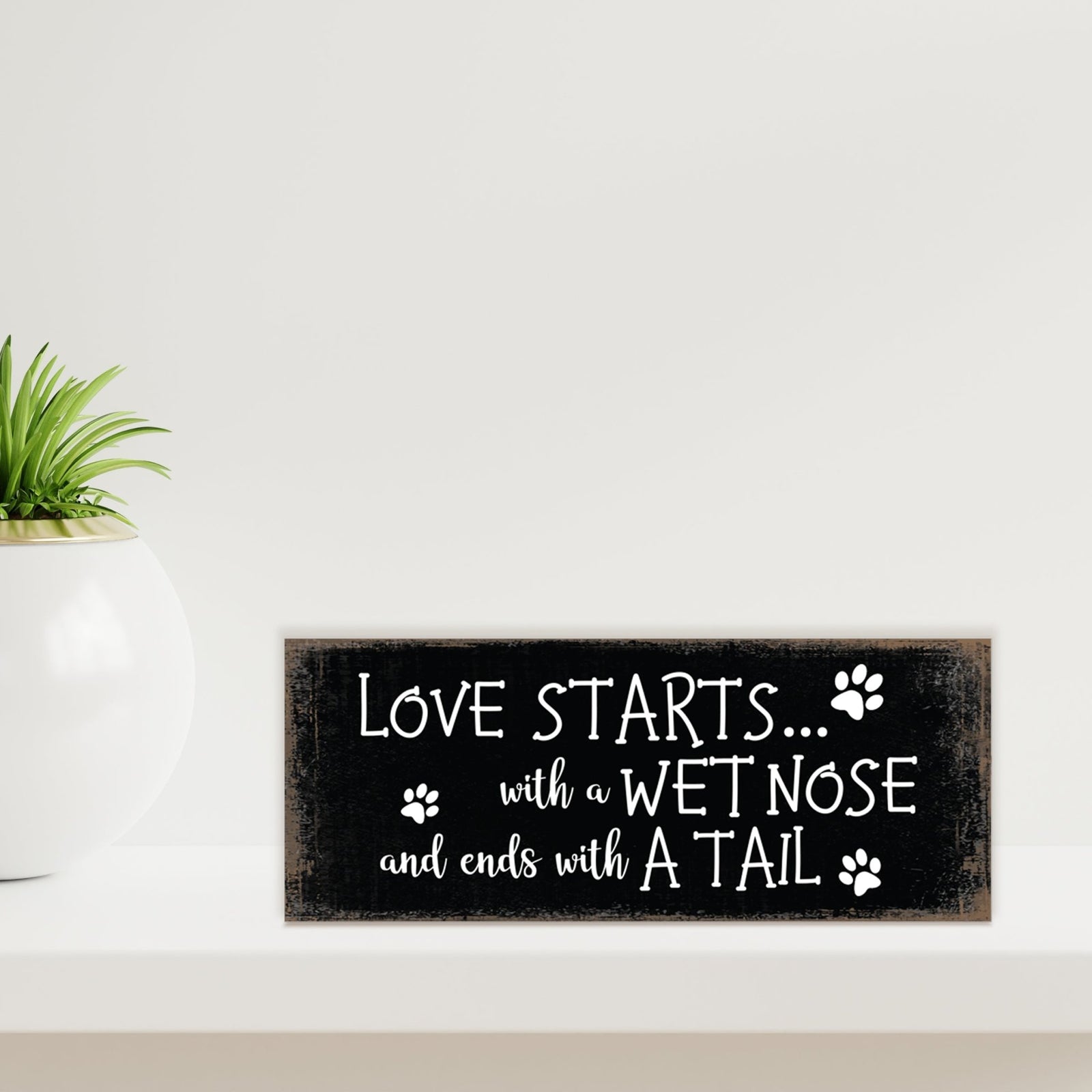 Pet Shelf Décor and Tabletop Signs Home Decor - LifeSong Milestones