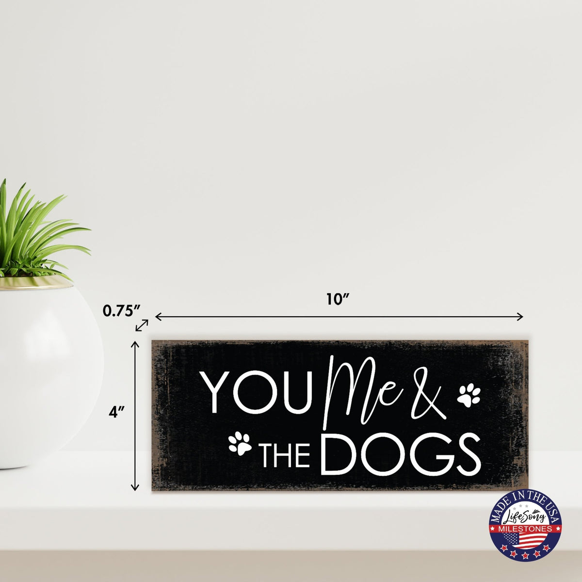 Pet Shelf Décor and Tabletop Signs Home Decor - LifeSong Milestones