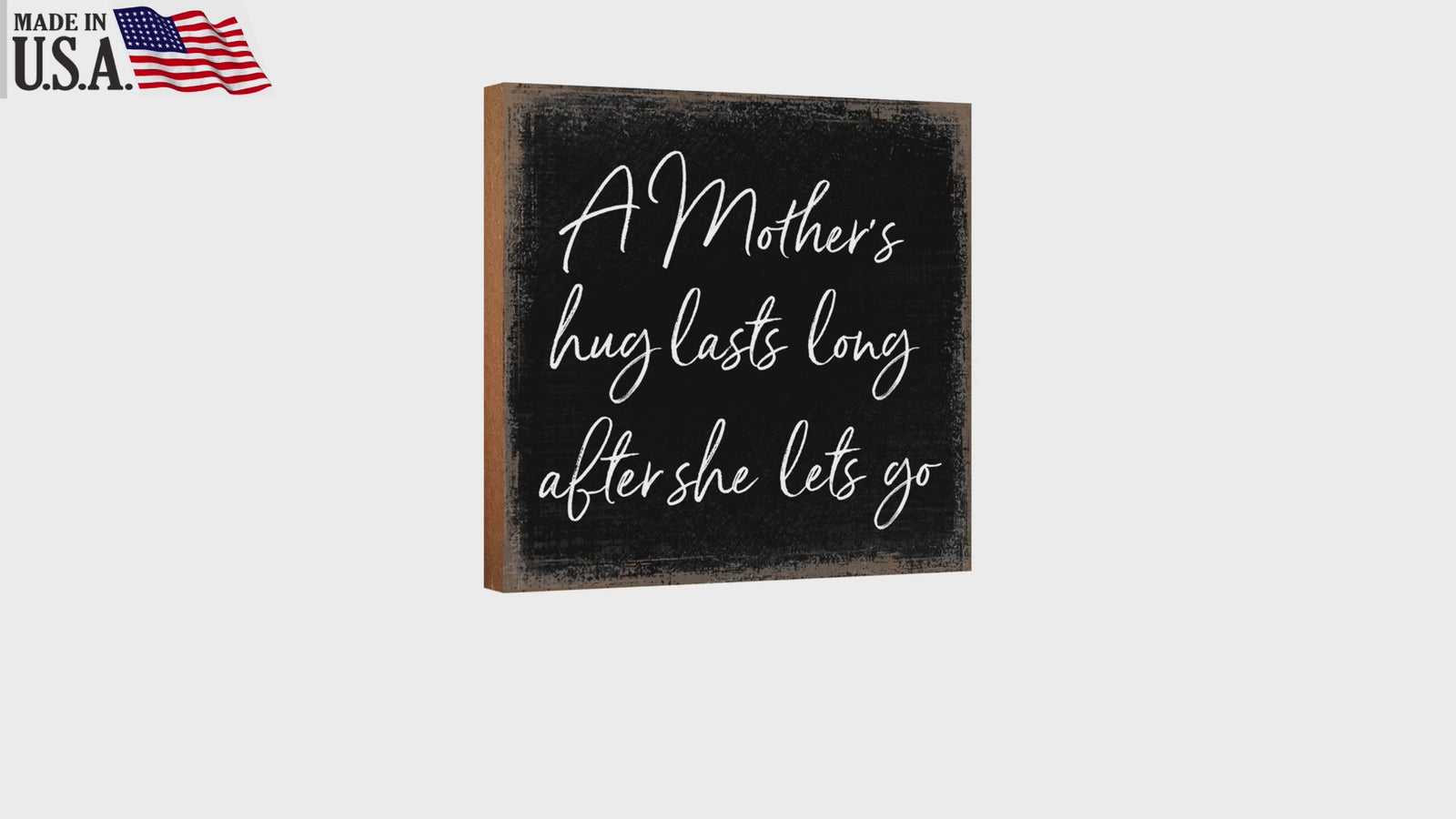 Wooden Shelf Decor and Tabletop Signs Gift for Mother’s Day