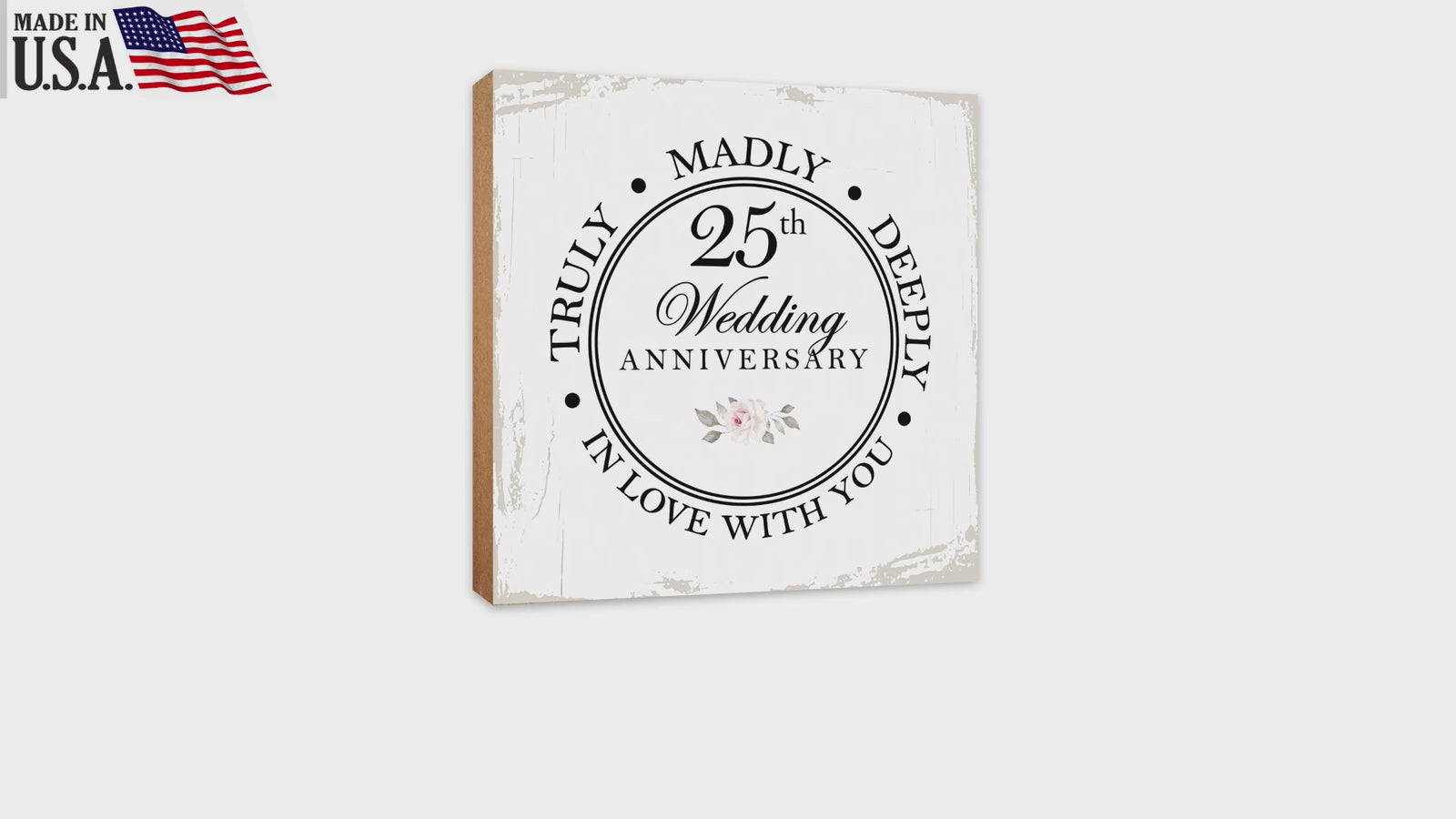 Inspirational Wall Décor: A Heartfelt Wedding Anniversary Gift