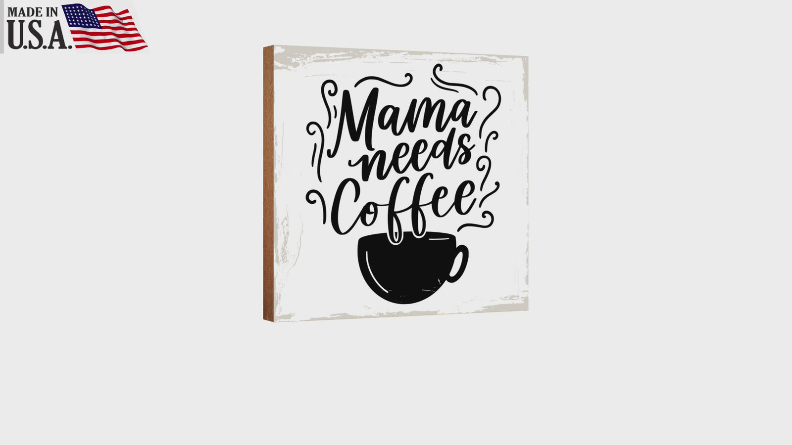 Wooden Shelf Decor and Tabletop Signs Gift for Mother’s Day