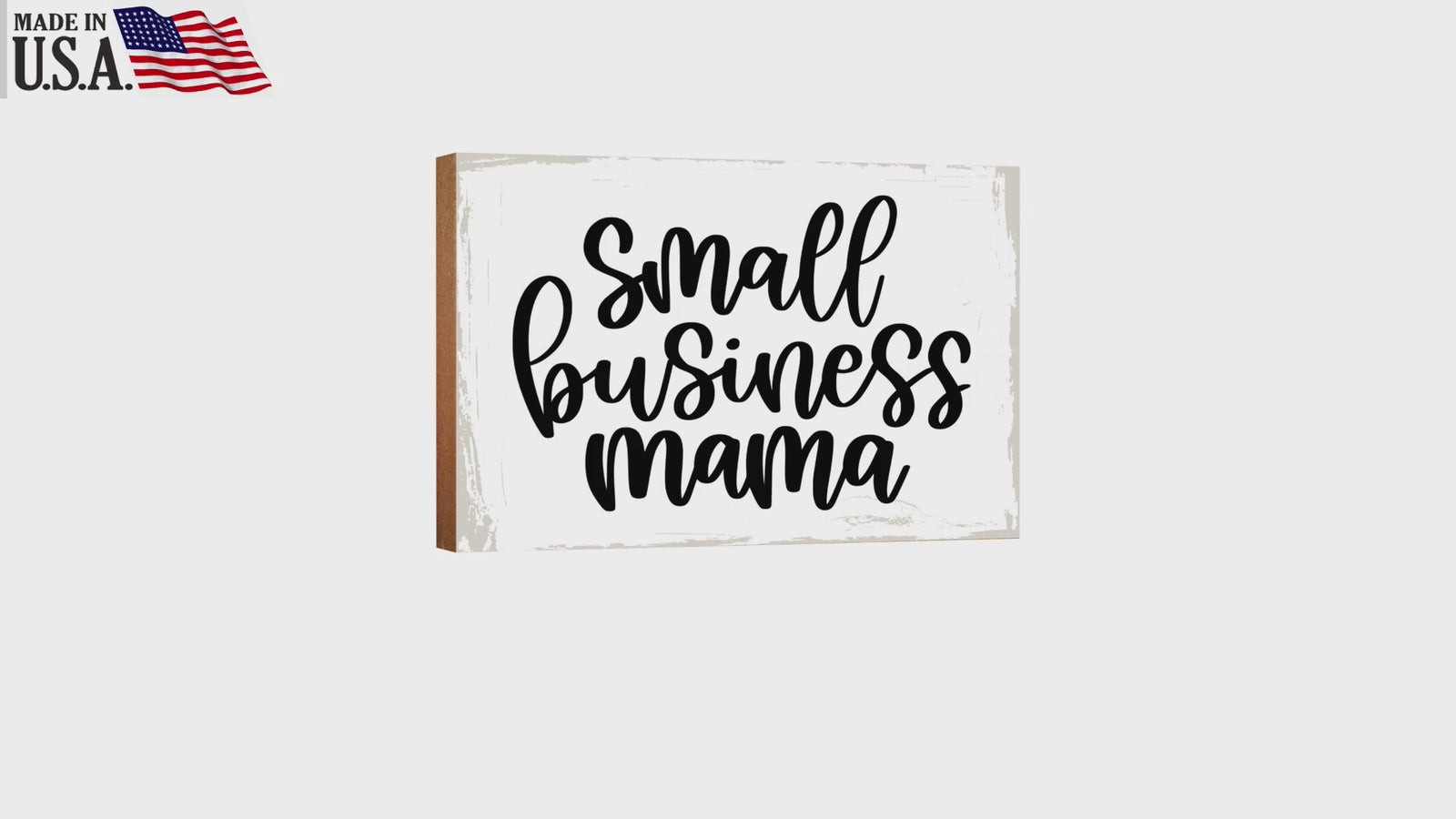 Wooden Shelf and Tabletop Home Decor Gift for Mother’s Day