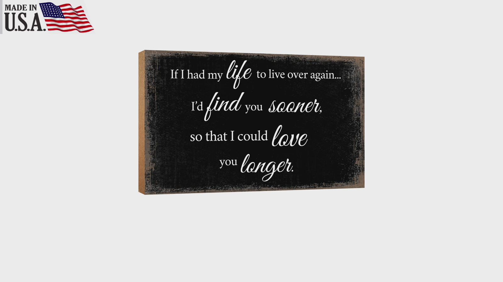 Unique table centerpiece: A meaningful gift for your loved one.