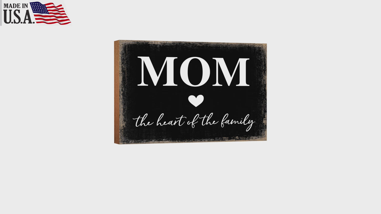 LifeSong Milestones Wooden Shelf and Tabletop Home Decor Gift for Mother’s Day