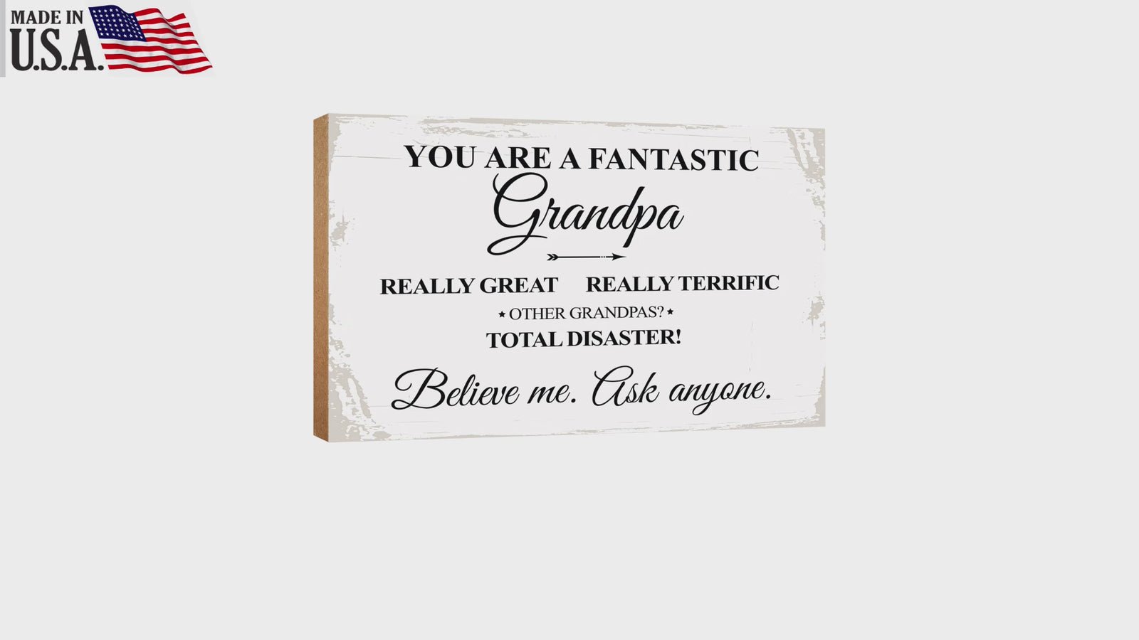 Table top décor for your grandfather's space, a beautiful home decoration.