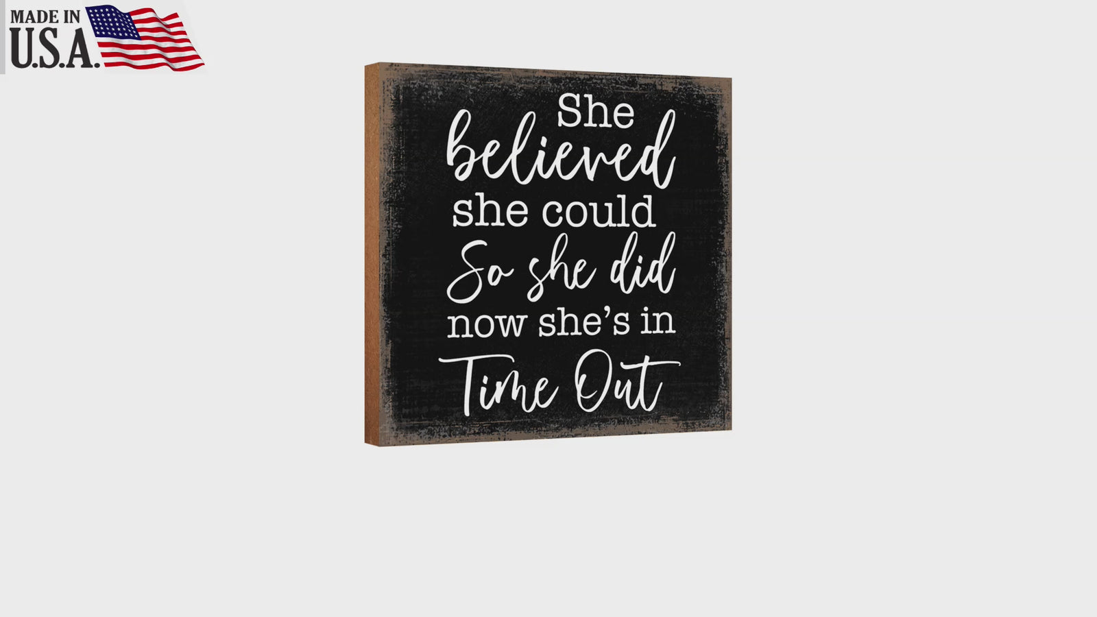 Wooden Shelf Decor and Tabletop Signs Gift for Mother’s Day