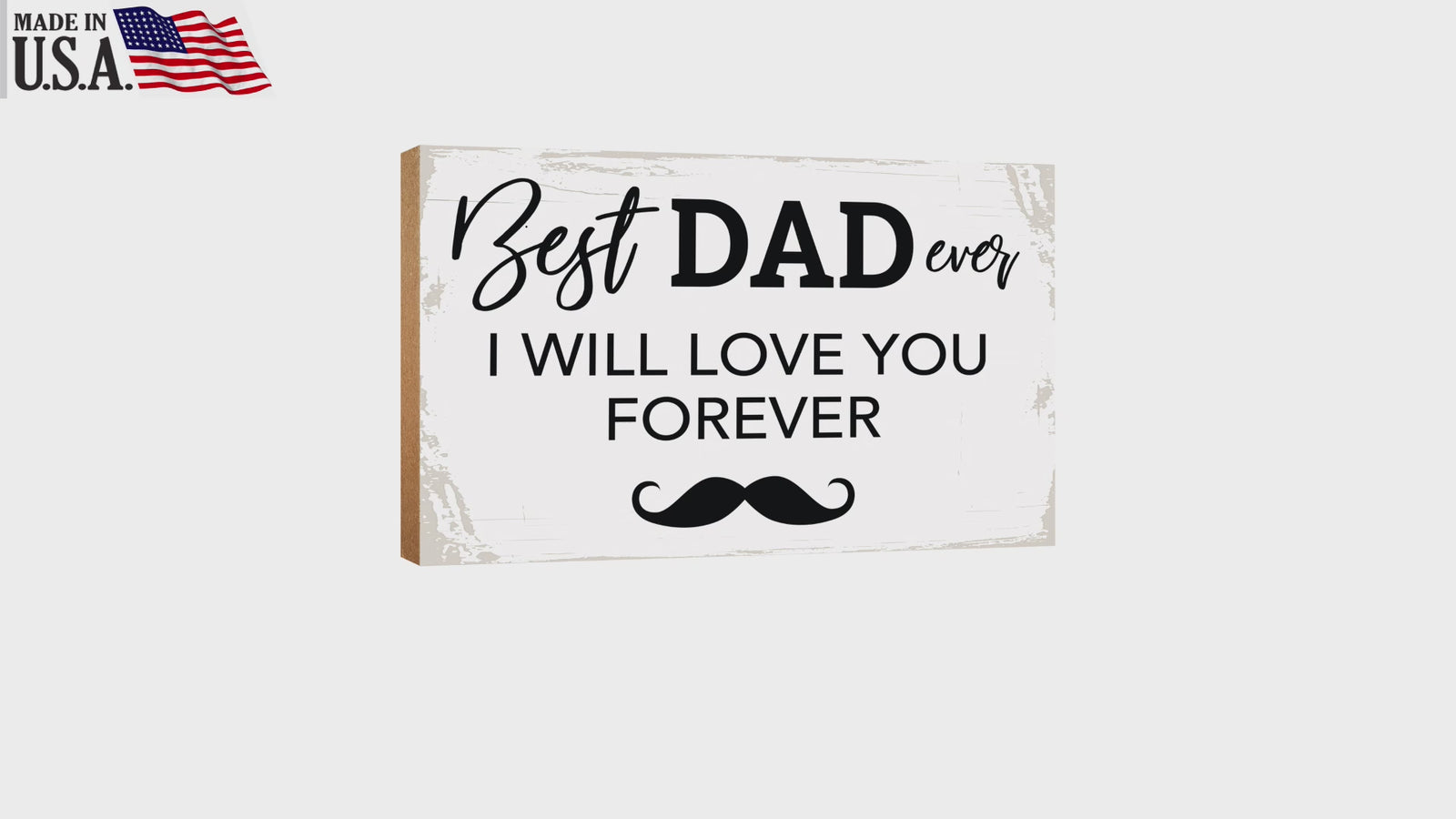 Wooden Tabletop Décor: A Thoughtful Gift for Dad