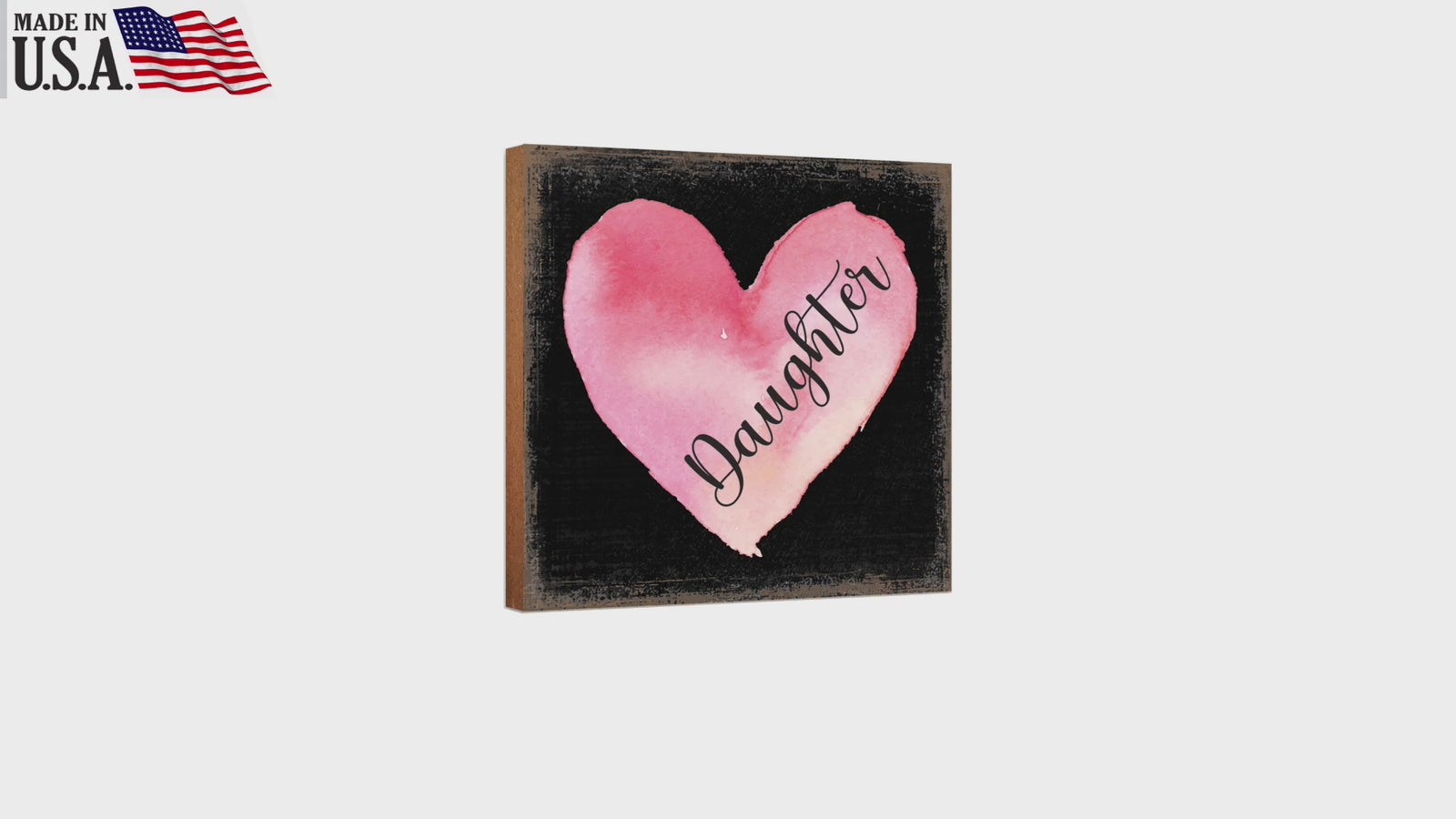 Handcrafted Wooden Shelf Decor - Perfect Mother's Day Gift