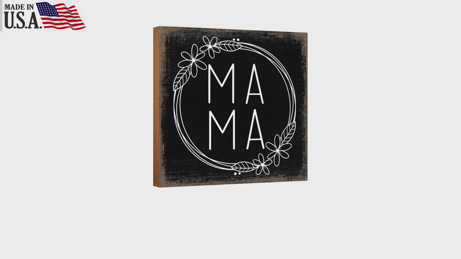 LifeSong Milestones Wooden Shelf Decor and Tabletop Signs Gift for Mother’s Day