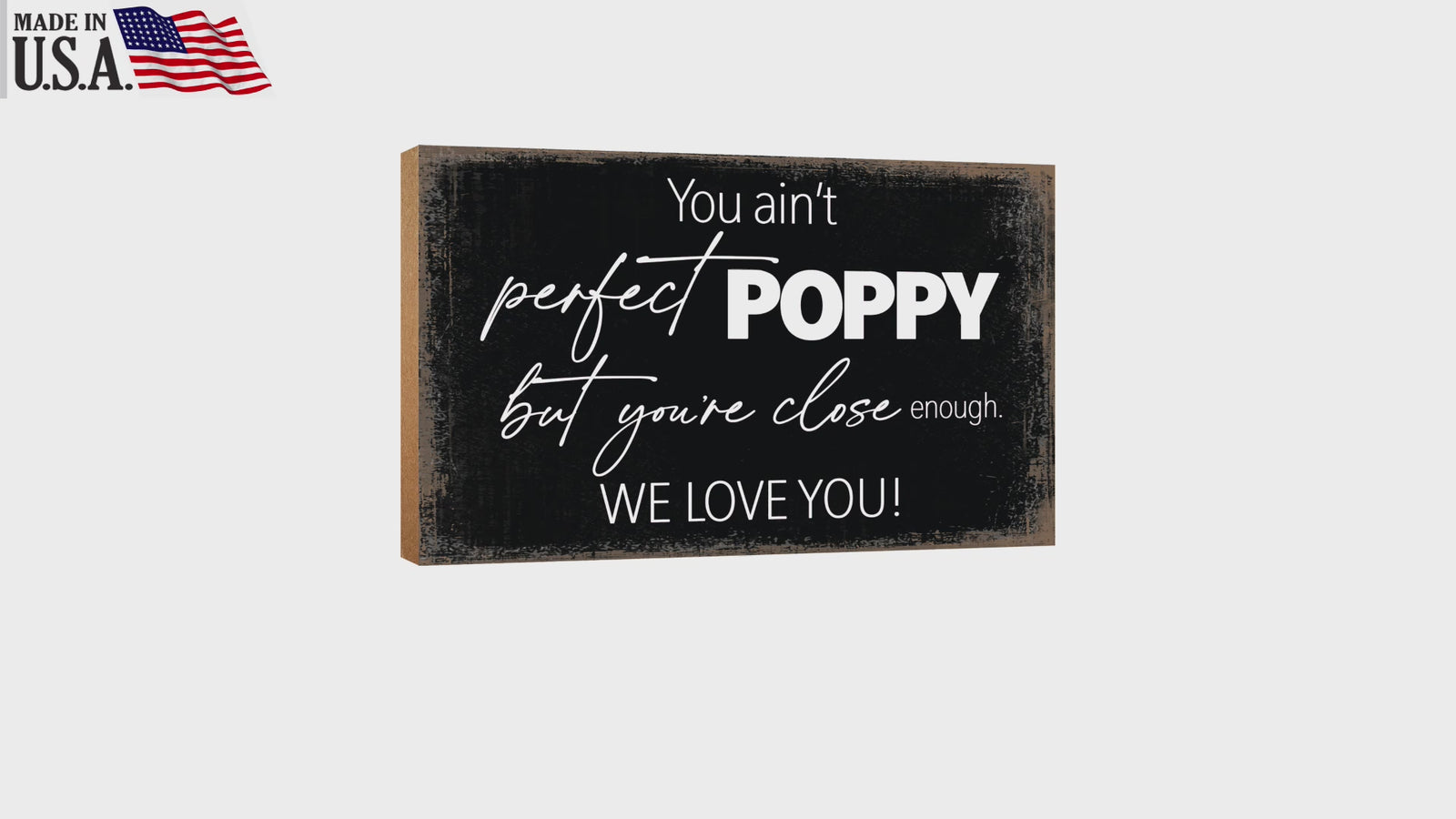 Unique shelf décor for your beloved grandfather, a special gift table decor.
