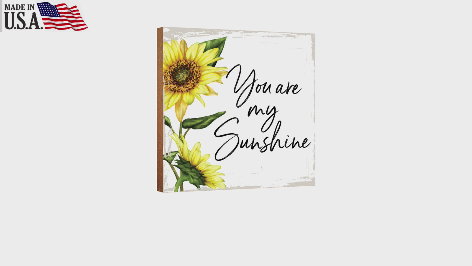 LifeSong Milestones Wooden Shelf Decor and Tabletop Signs Gift for Mother’s Day