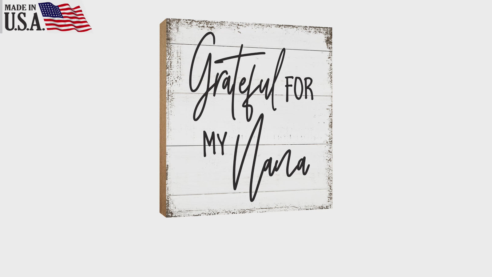 Elegant Home Decor Gift - Unique Shelf Decor and Tabletop Signs, Ideal Mother's Day Gift for Your Beloved Grandmother