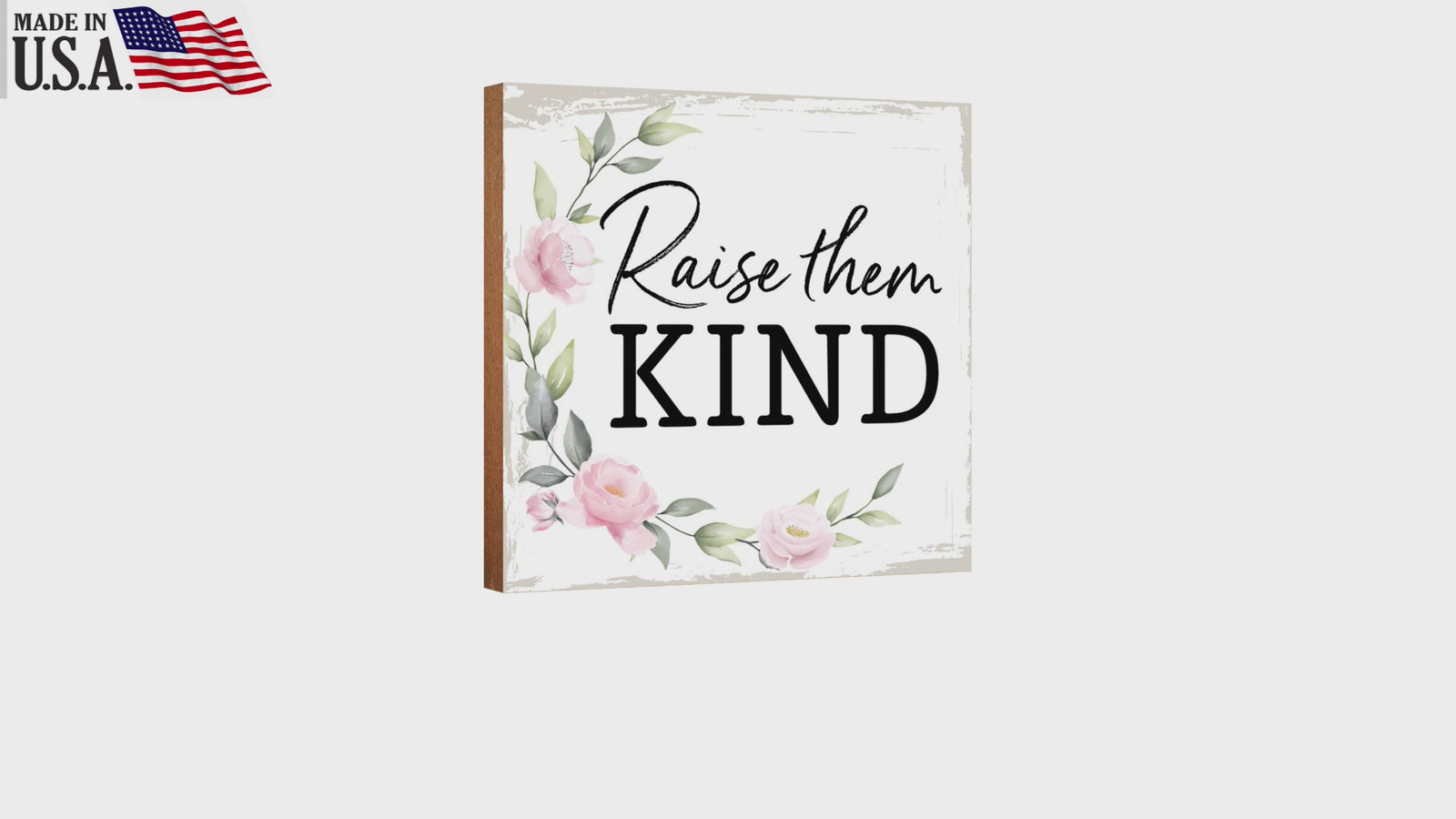 Wooden Shelf Decor and Tabletop Signs Gift for Mother’s Day