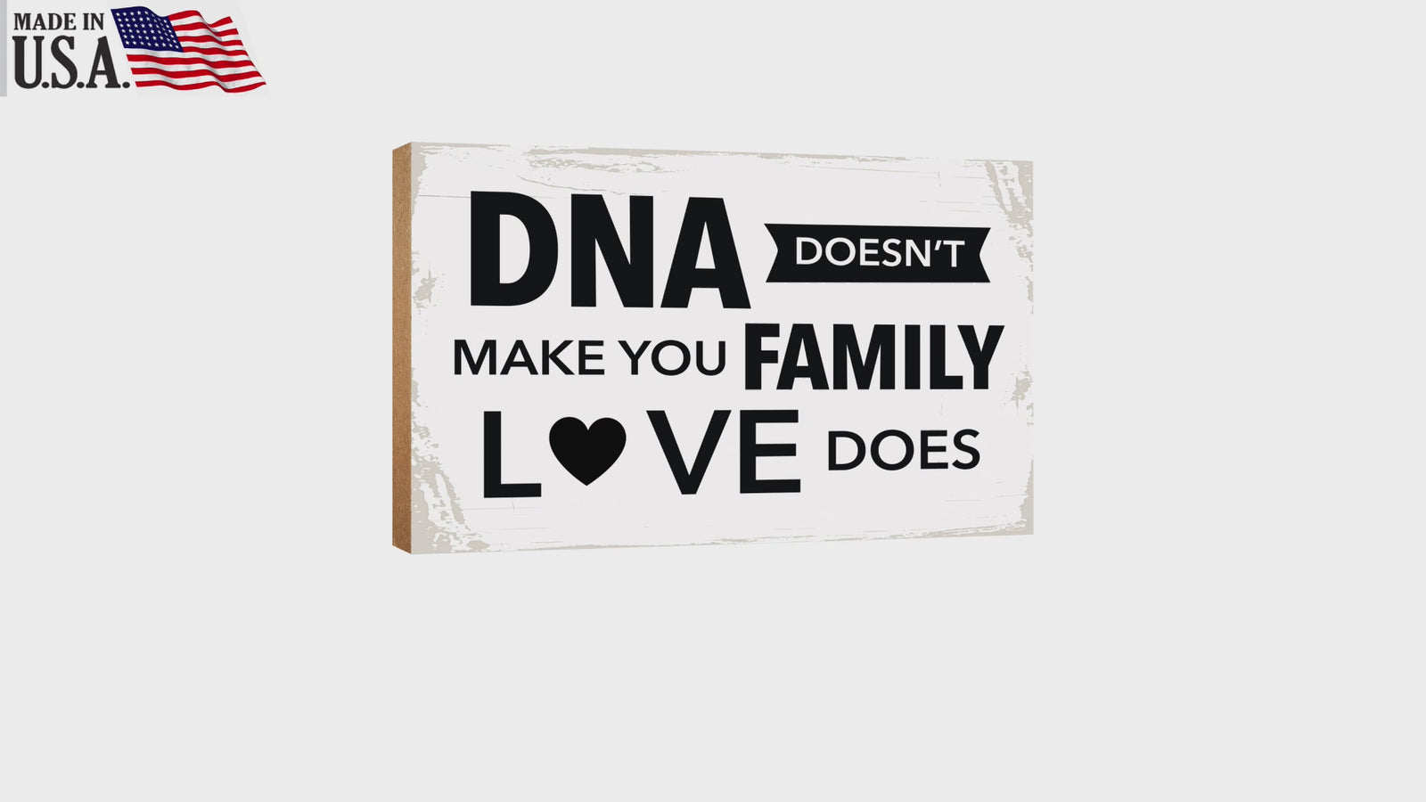 Wooden Tabletop and Shelf Décor Gift for Stepdad