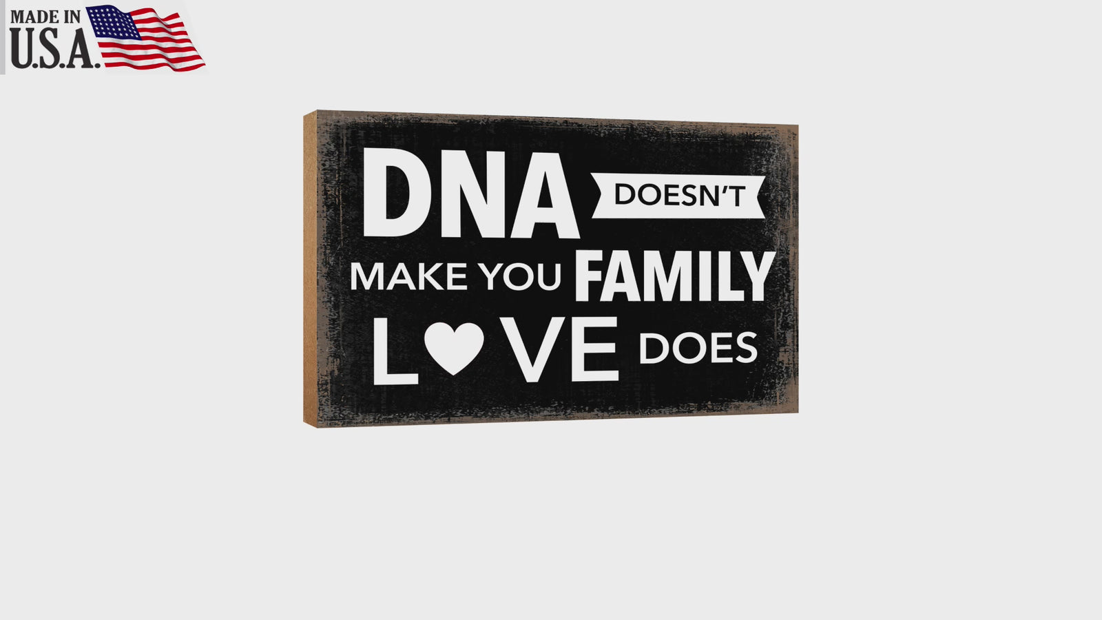 Wooden Tabletop and Shelf Décor Gift for Stepdad