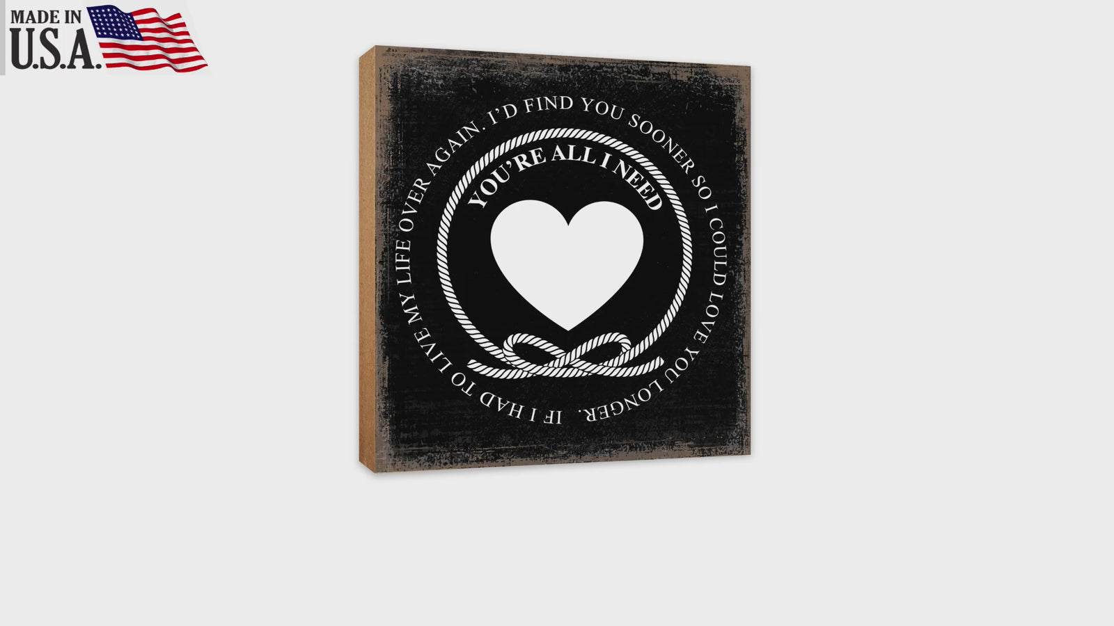 Lifesong Milestones Table Top Décor: Elevate your home decoration with this elegant anniversary-themed piece.