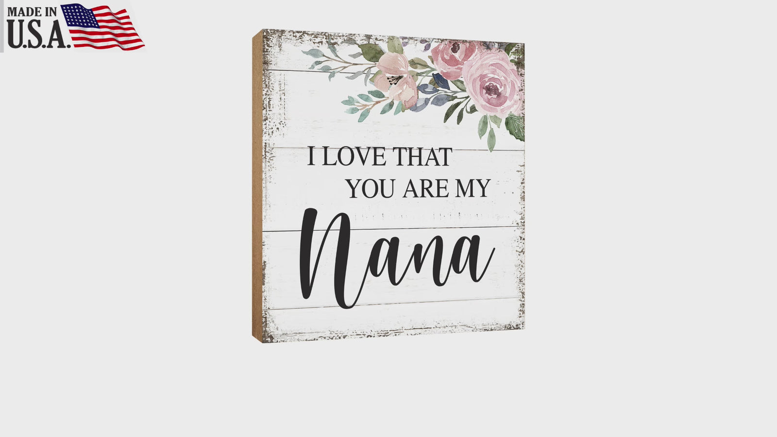 Elegant Home Decor Gift - Unique Shelf Decor and Tabletop Signs, Ideal Mother's Day Gift for Your Beloved Grandmother