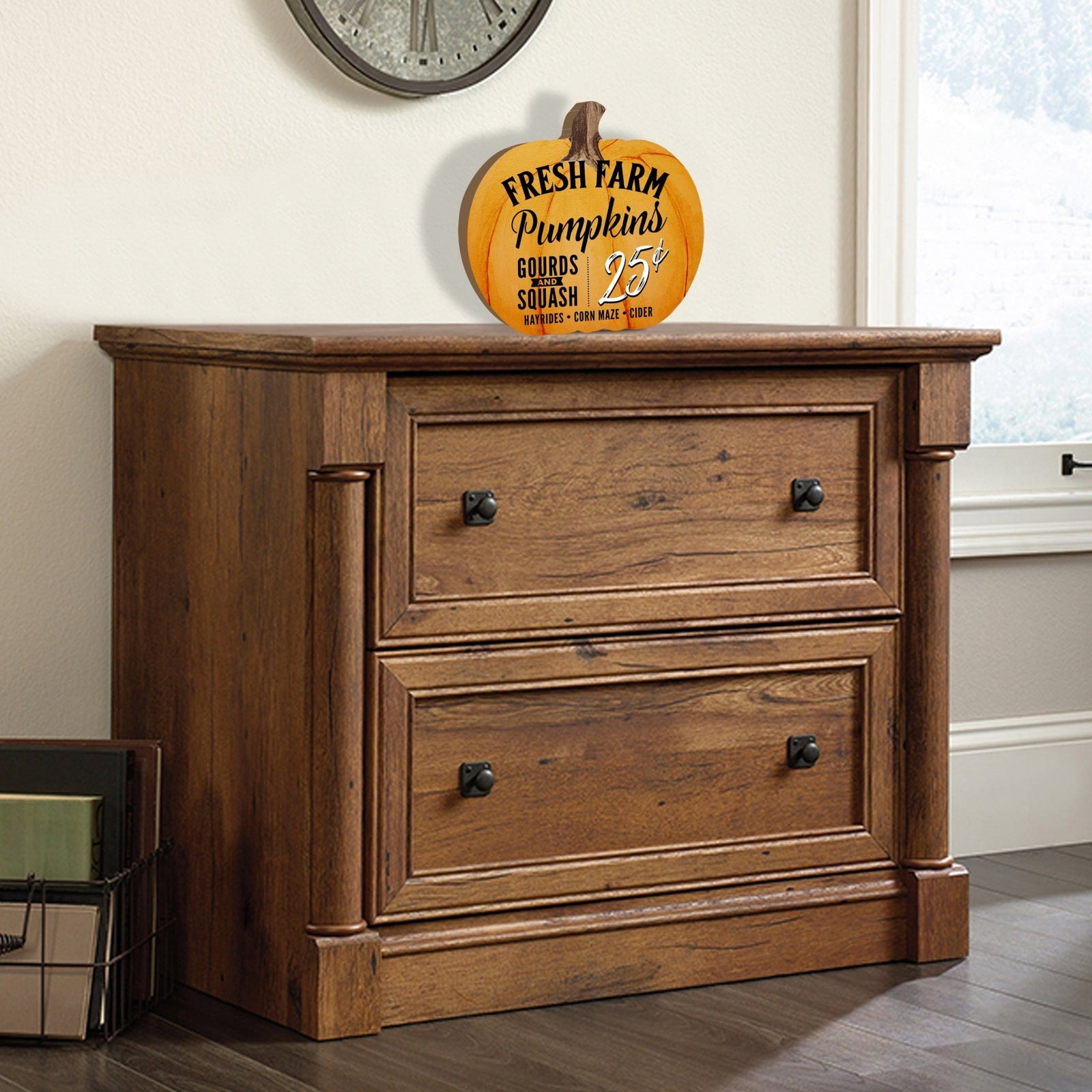 Pumpkin shelf decor Decorative Home Décor - Fresh Farm Pumpkins - LifeSong Milestones