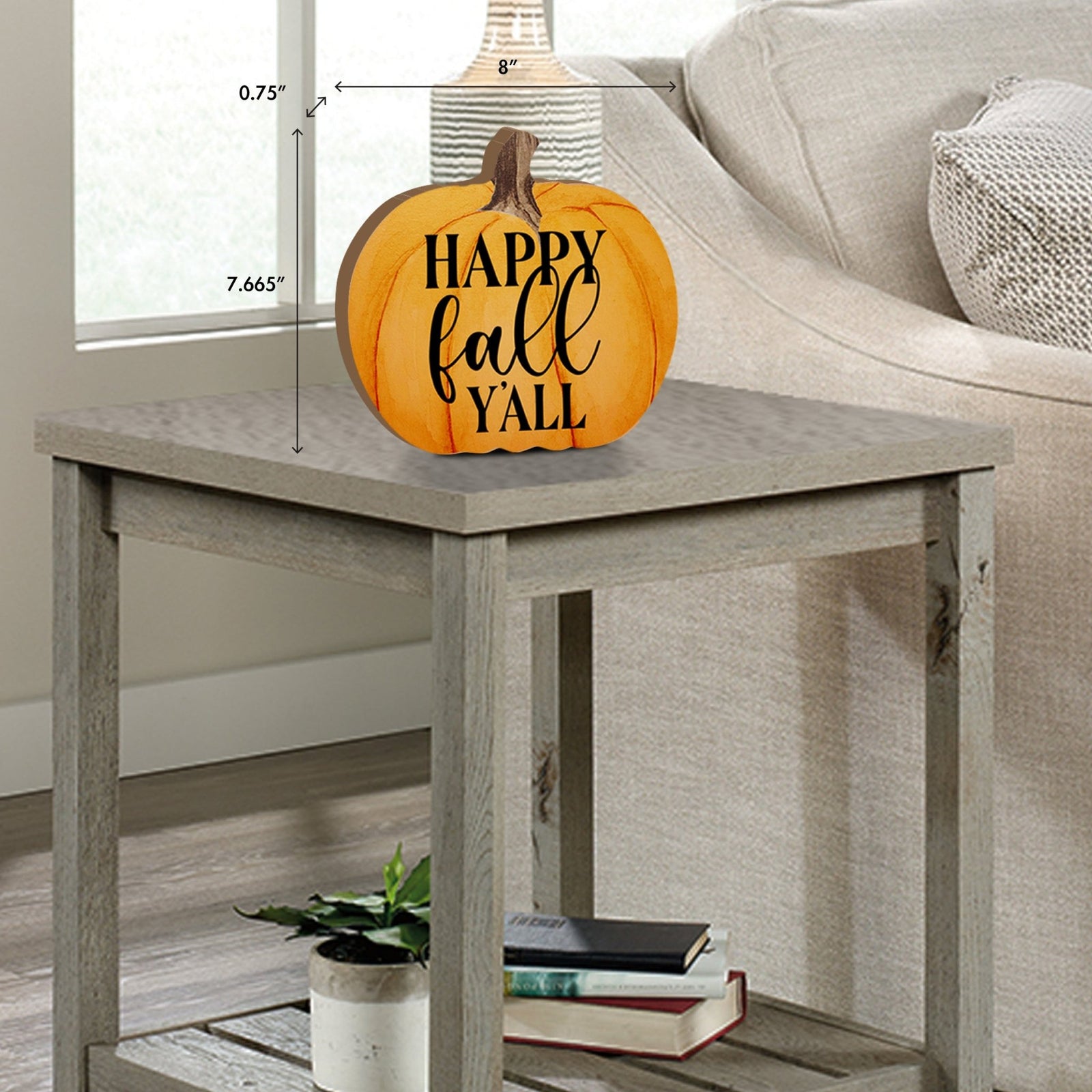 Pumpkin shelf decor Decorative Home Décor - Happy Fall Y'all - LifeSong Milestones
