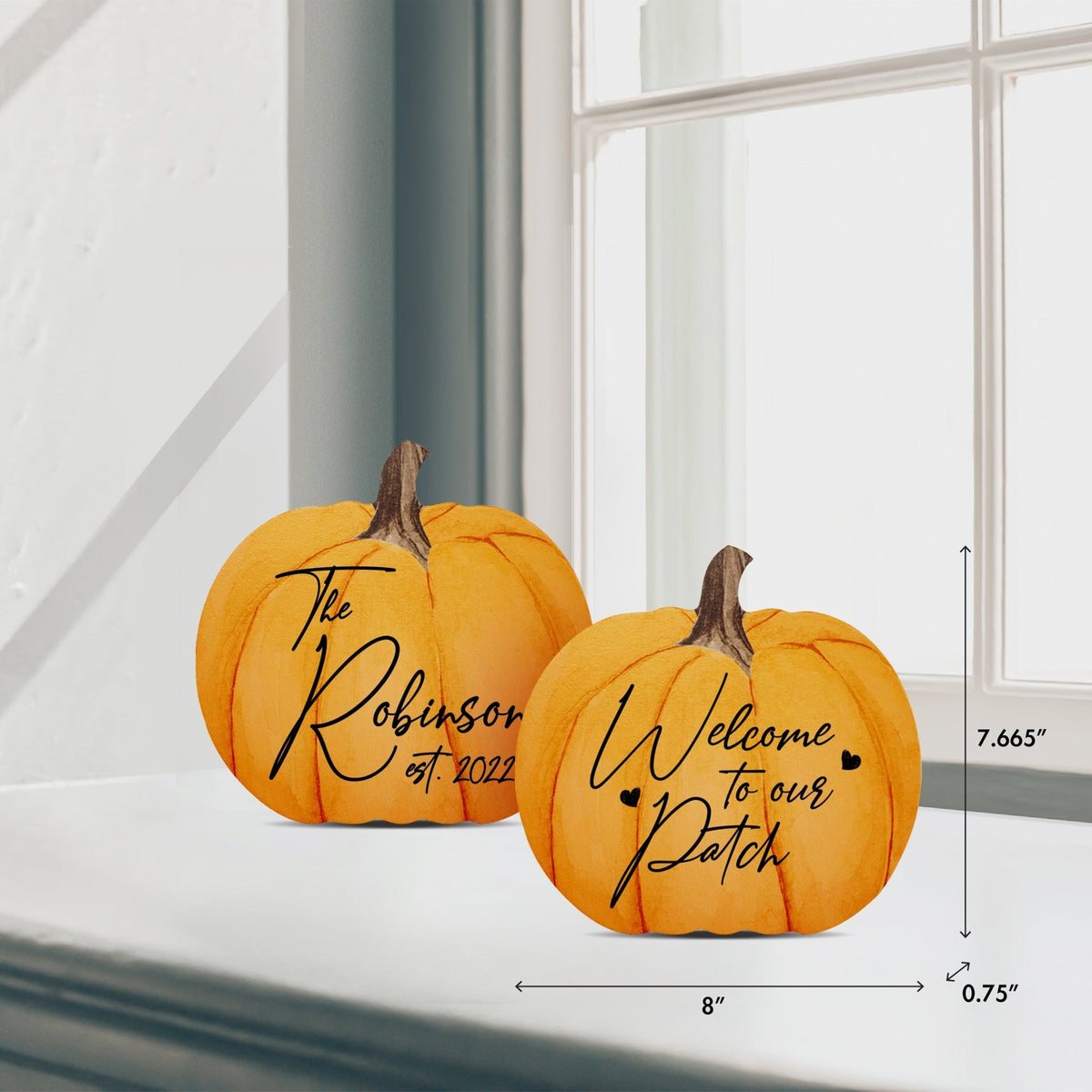 Pumpkin shelf decor Decorative Home Décor - Welcome To Our Patch Set - LifeSong Milestones