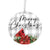 Red Cardinal Christmas Ornaments 3.75 in - LifeSong Milestones