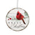 Red Cardinal Christmas Ornaments 3.75 in - LifeSong Milestones