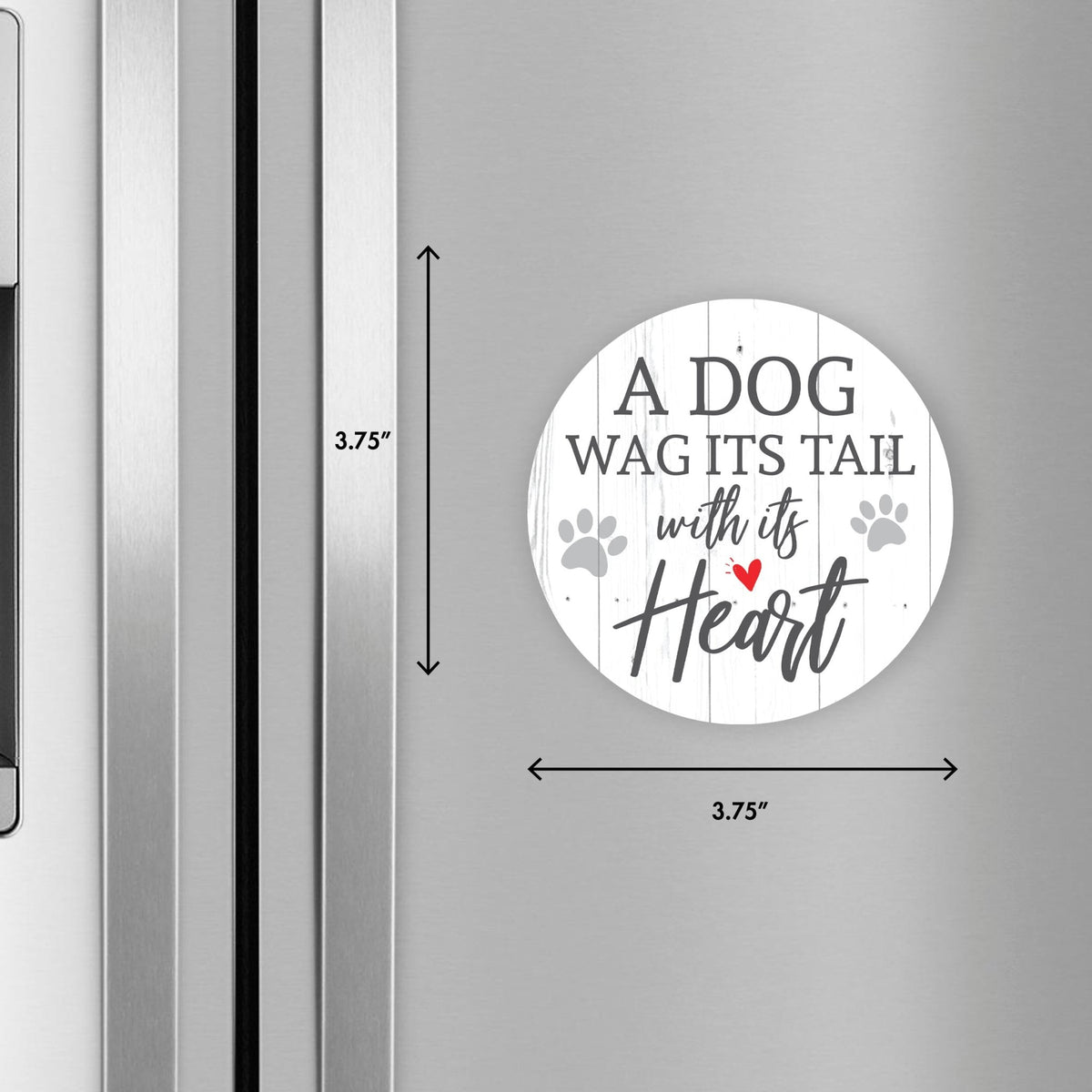 Refrigerator Magnet Perfect Gift Idea For Pet Owners - A Dog Wags - LifeSong Milestones