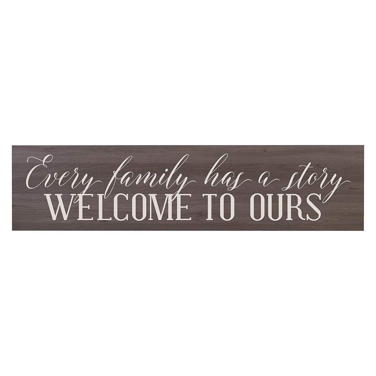 Salt Oak Family Gift Every FamilySign wall art decor - LifeSong Milestones