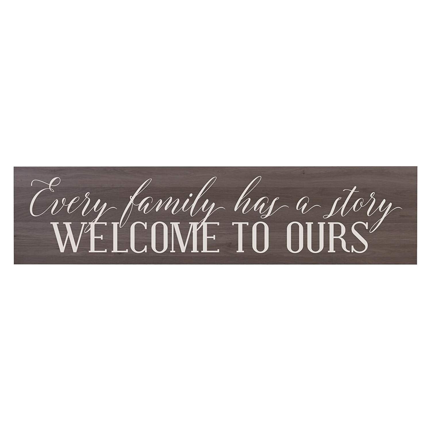 Salt Oak Family Gift Every FamilySign wall art decor - LifeSong Milestones