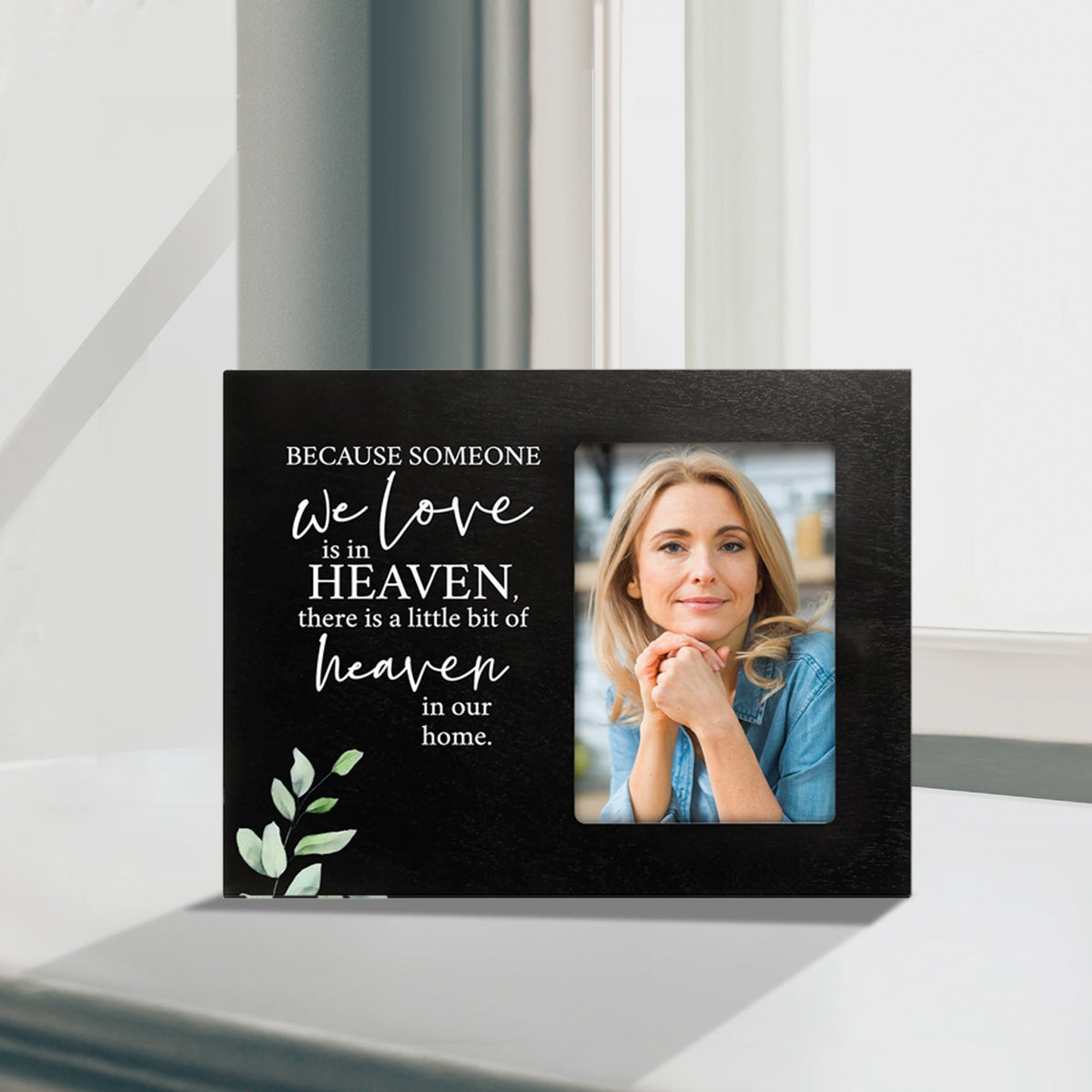 Sentimental Human Memorial Photo Frame Gift Bereavement Gift Idea - Because someone we love - LifeSong Milestones