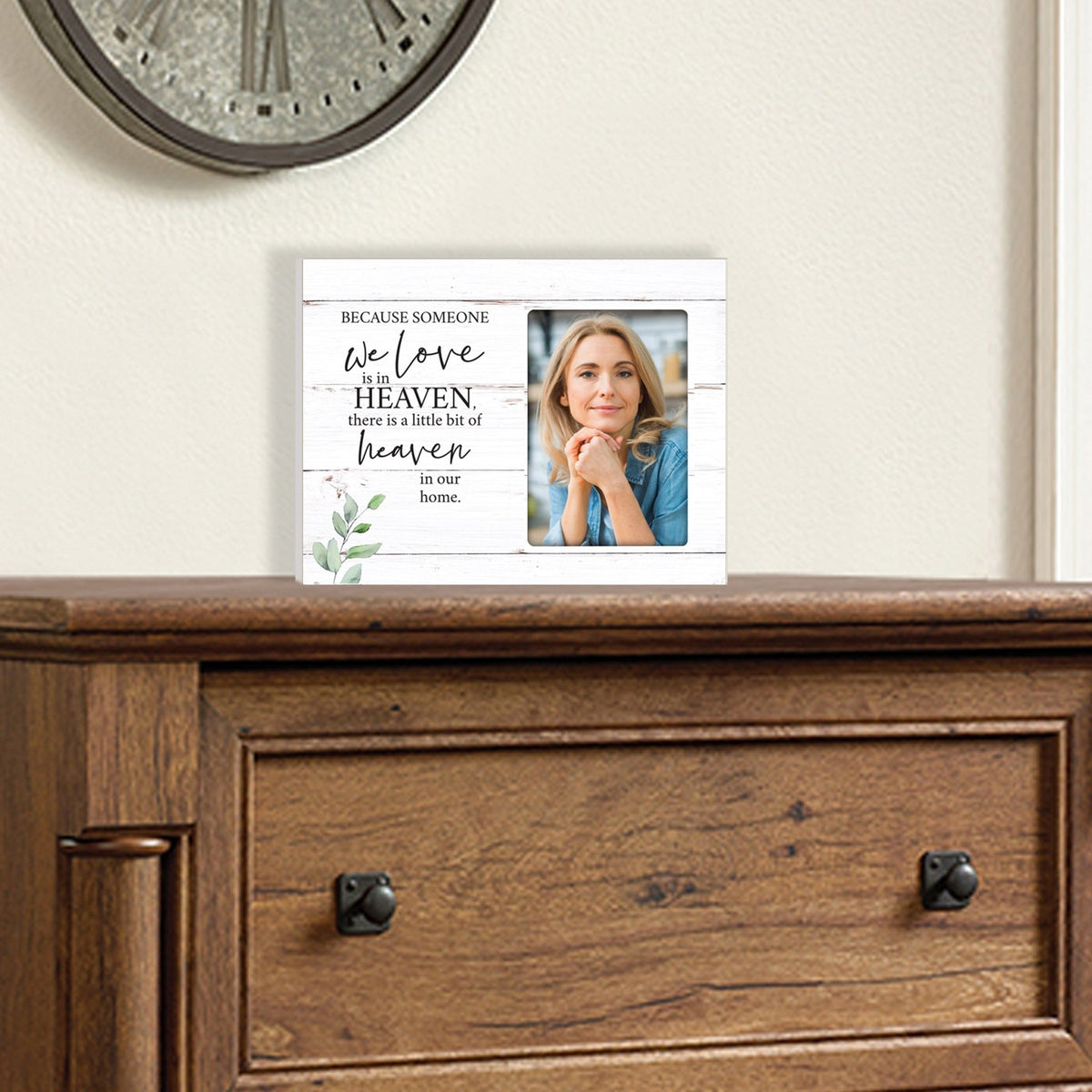 Sentimental Human Memorial Photo Frame Gift Bereavement Gift Idea - Because someone we love - LifeSong Milestones