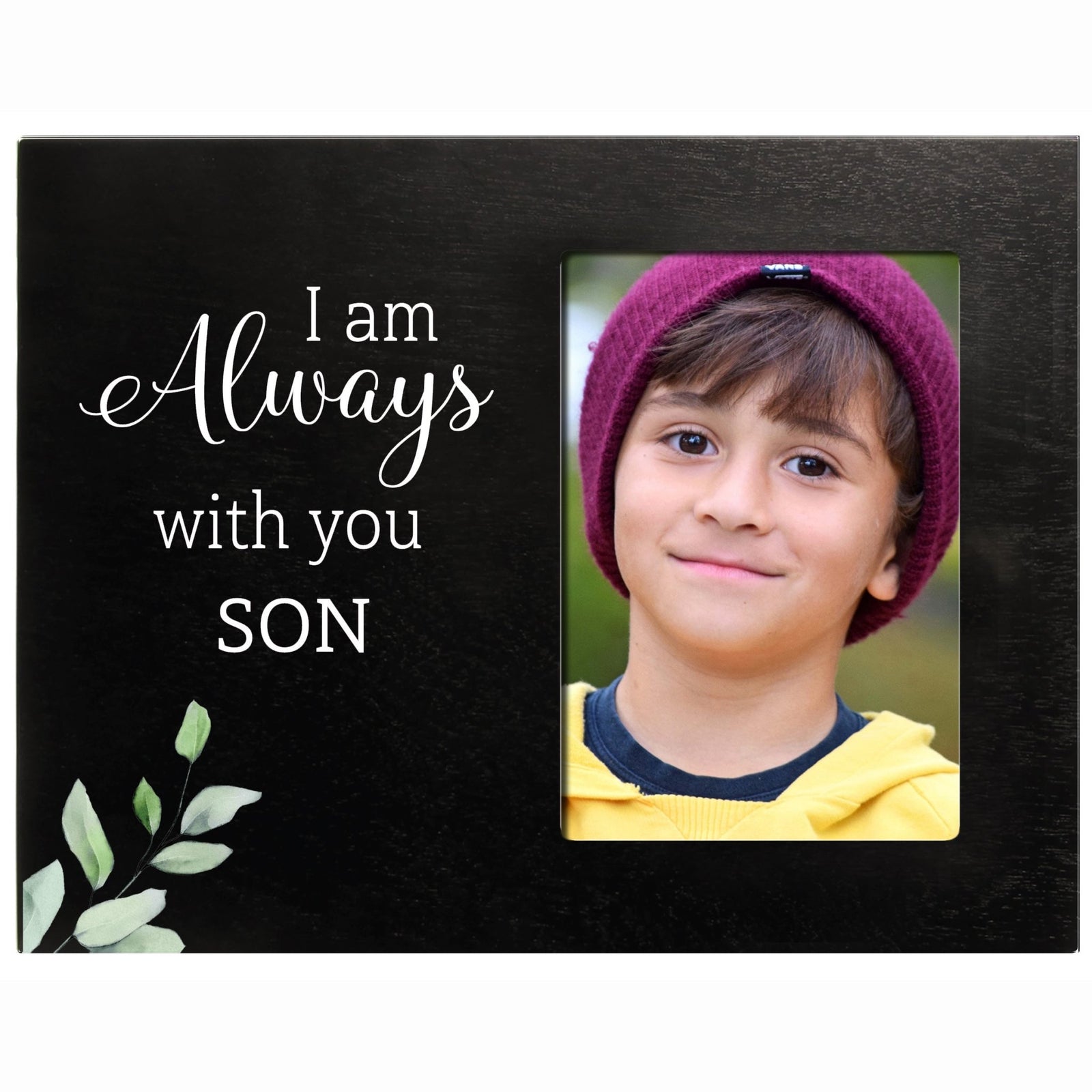 Sentimental Human Memorial Photo Frame Gift Bereavement Gift Idea - I am always with 2 - LifeSong Milestones