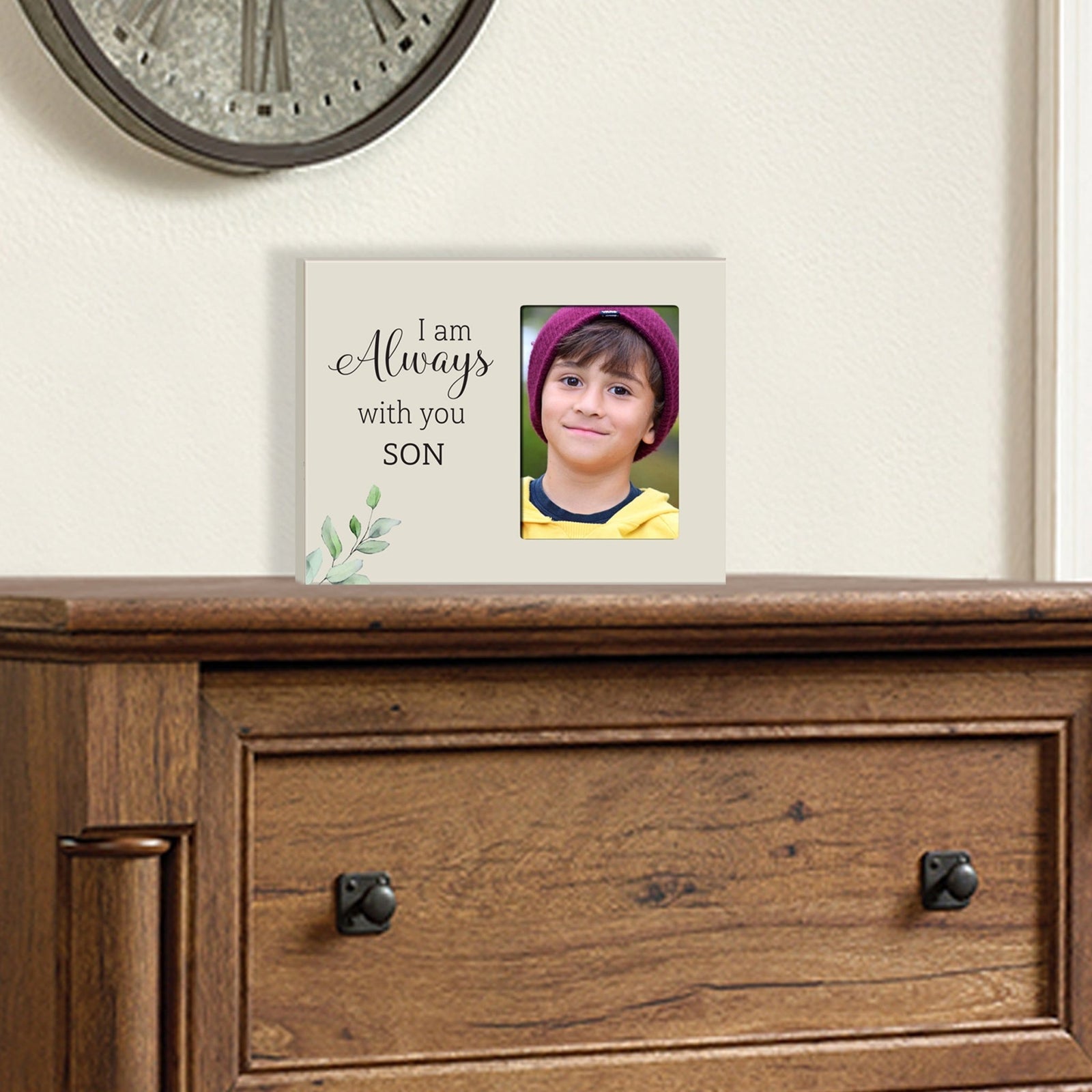 Sentimental Human Memorial Photo Frame Gift Bereavement Gift Idea - I am always with 2 - LifeSong Milestones
