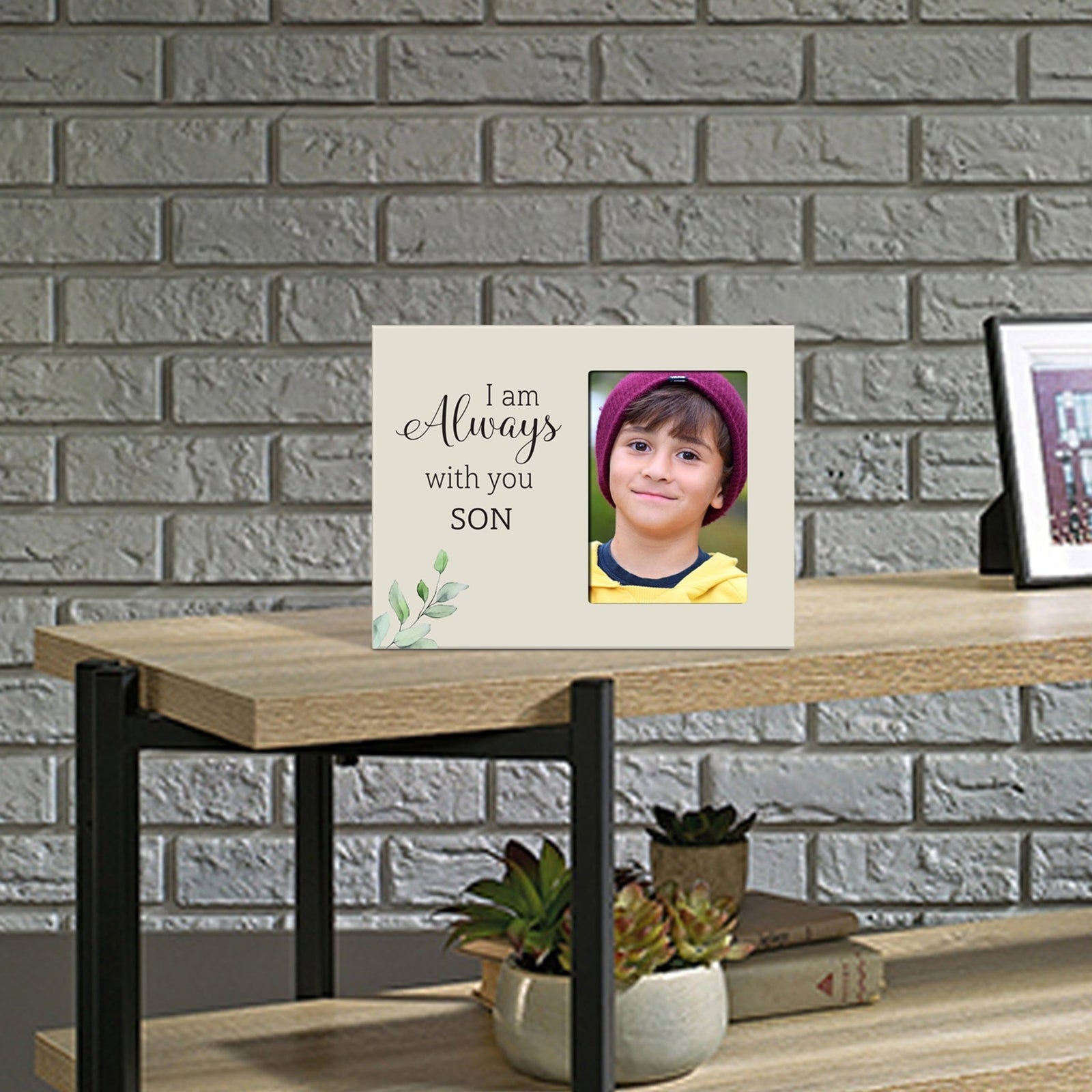 Sentimental Human Memorial Photo Frame Gift Bereavement Gift Idea - I am always with 2 - LifeSong Milestones