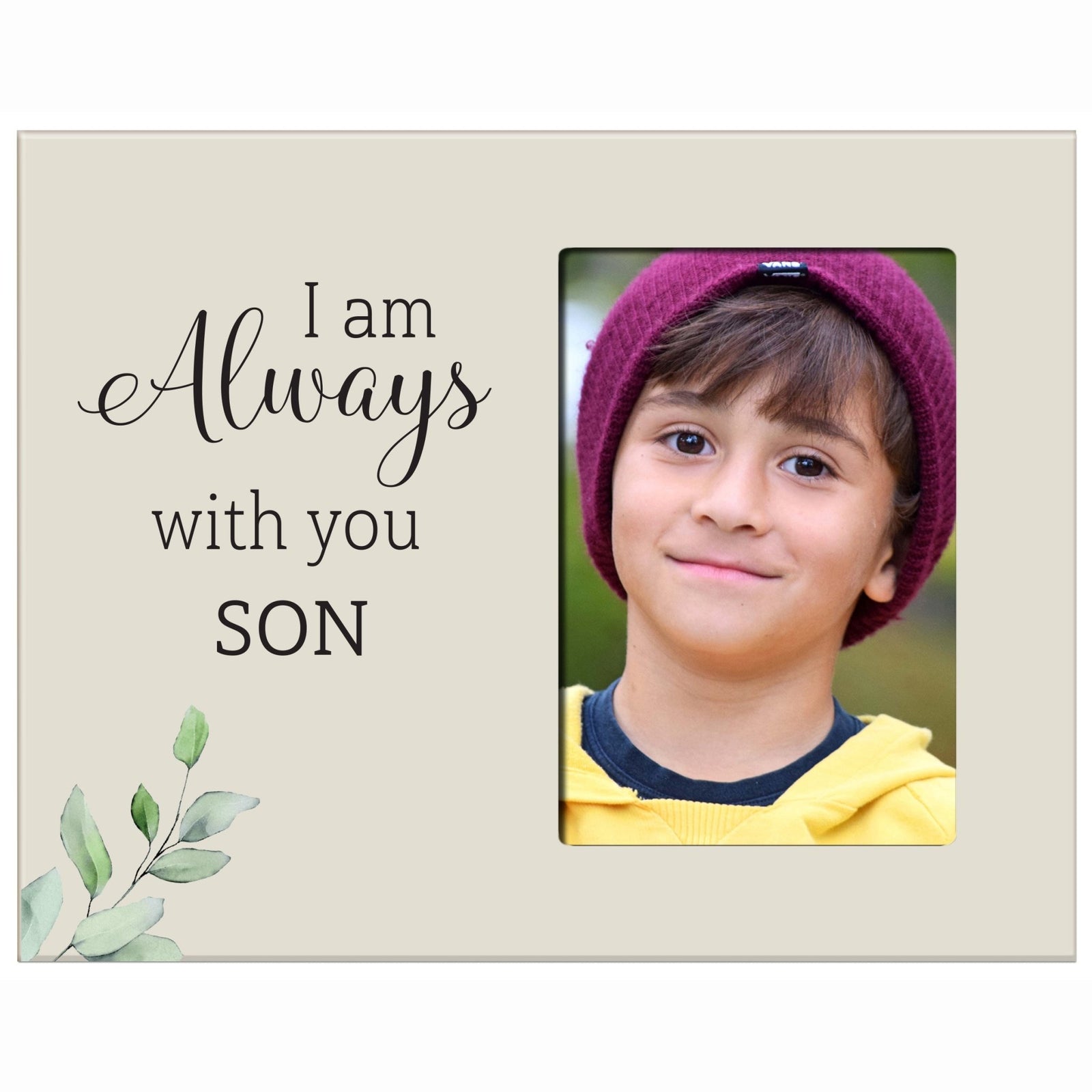 Sentimental Human Memorial Photo Frame Gift Bereavement Gift Idea - I am always with 2 - LifeSong Milestones