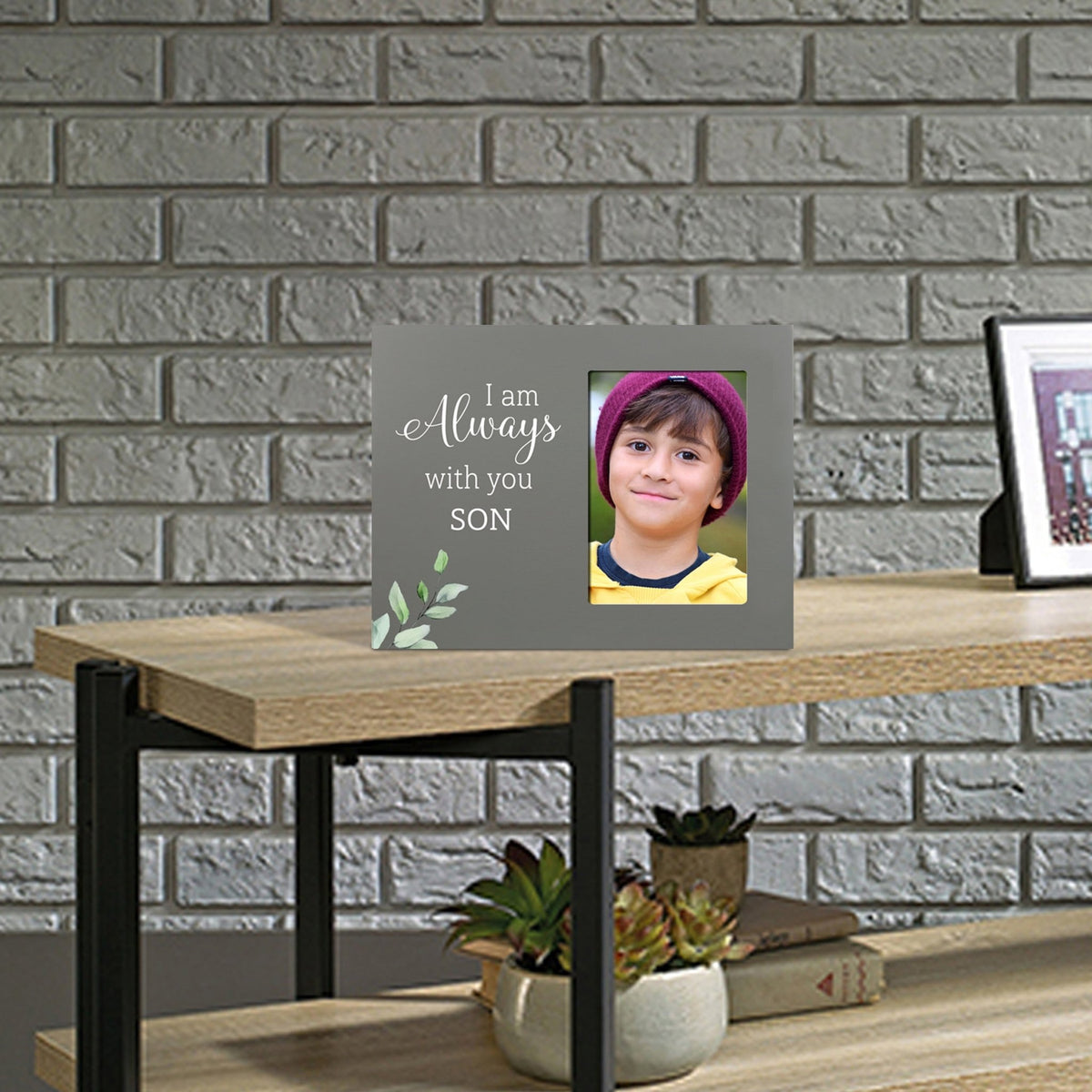 Sentimental Human Memorial Photo Frame Gift Bereavement Gift Idea - I am always with 2 - LifeSong Milestones