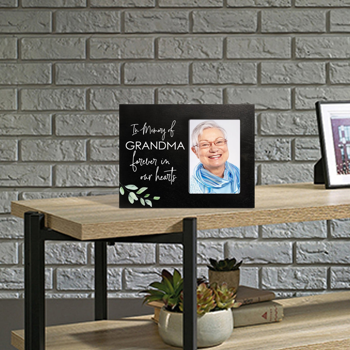 Sentimental Human Memorial Photo Frame Gift Bereavement Gift Idea - In memory of Grandma - LifeSong Milestones