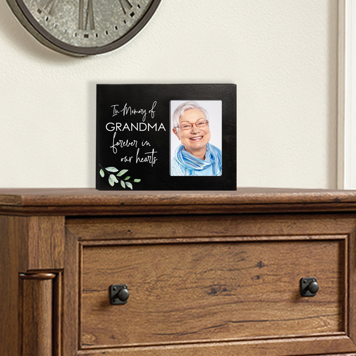 Sentimental Human Memorial Photo Frame Gift Bereavement Gift Idea - In memory of Grandma - LifeSong Milestones